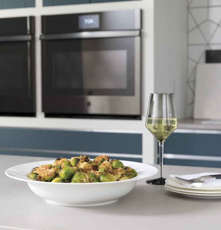 30" Smart Built-In Convection Single Wall Oven with No Preheat Air Fry and Precision Cooking PTS7000BNTS