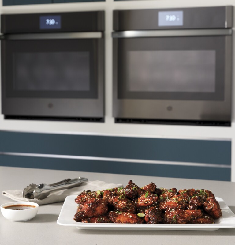 30" Smart Built-In Convection Single Wall Oven with No Preheat Air Fry and Precision Cooking PTS7000BNTS