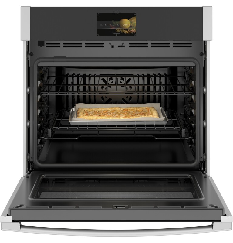 30" Smart Built-In Convection Single Wall Oven with No Preheat Air Fry and Precision Cooking PTS7000SNSS