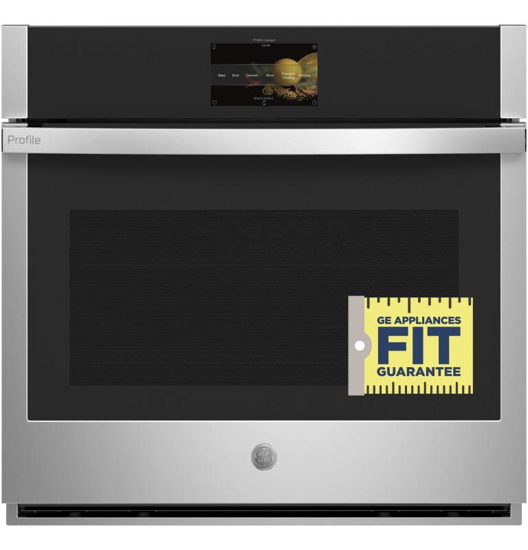 30" Smart Built-In Convection Single Wall Oven with No Preheat Air Fry and Precision Cooking PTS7000SNSS
