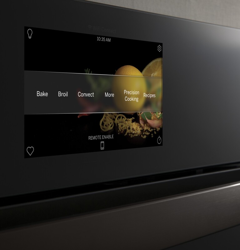 30" Smart Built-In Convection Single Wall Oven with No Preheat Air Fry and Precision Cooking PTS7000SNSS