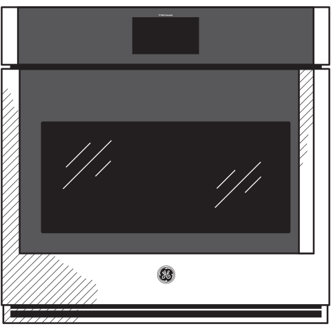 30" Smart Built-In Convection Single Wall Oven with Left-Hand Side-Swing Doors PTS700LSNSS
