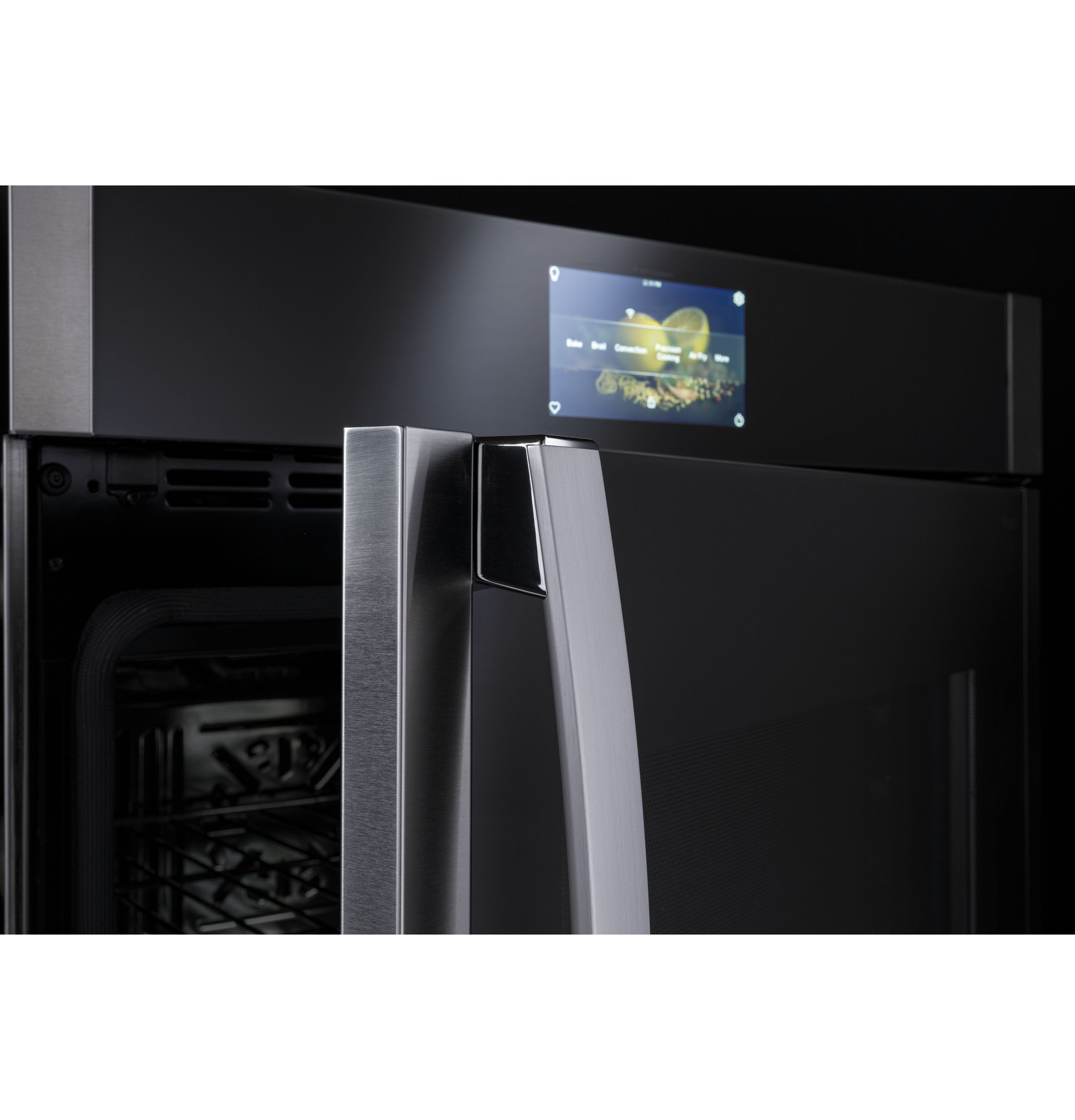 30" Smart Built-In Convection Single Wall Oven with Right-Hand Side-Swing Doors PTS700RSNSS