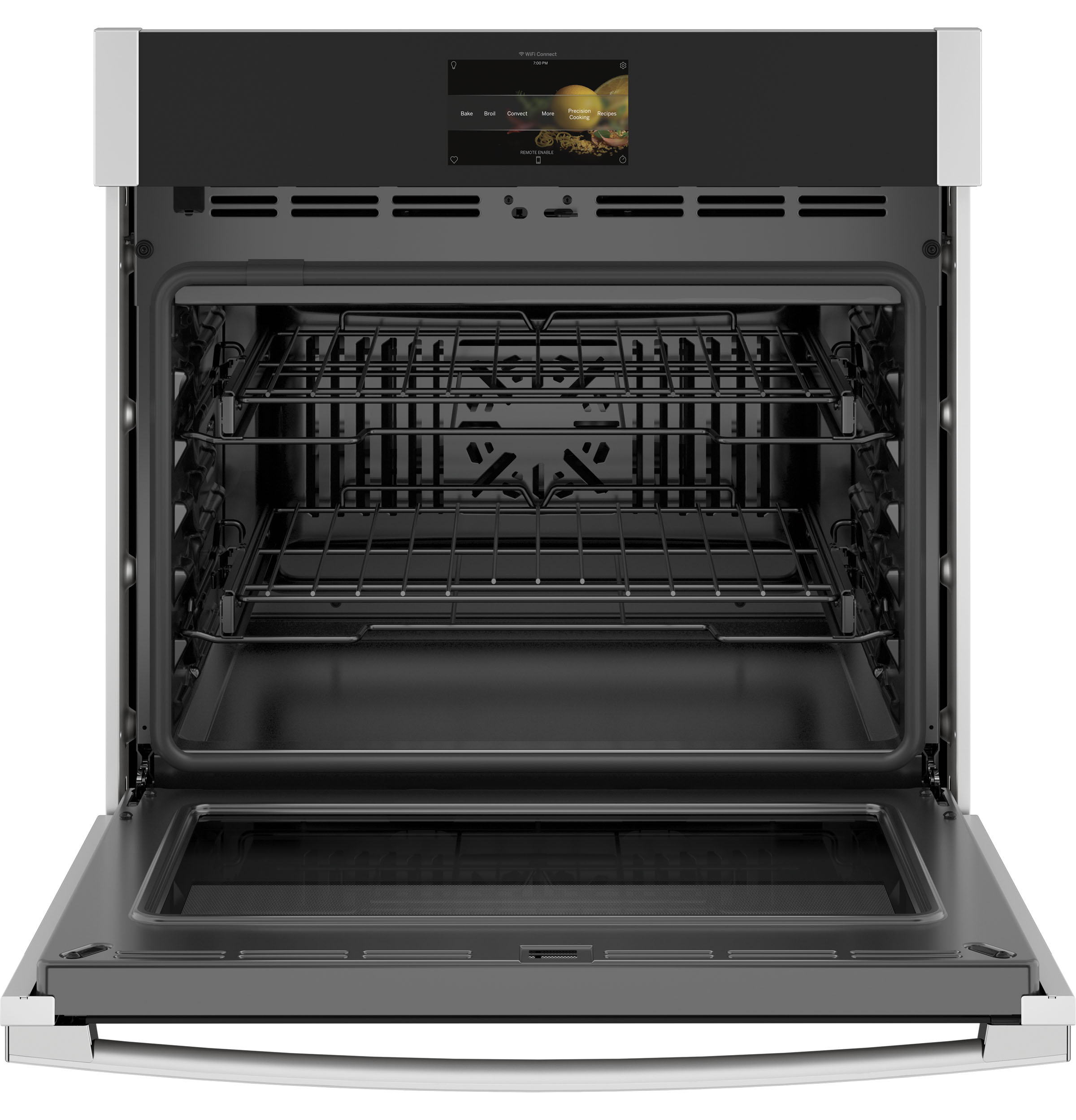 30" Smart Built-In Convection Single Wall Oven with In-Oven Camera and No Preheat Air Fry PTS9000SNSS