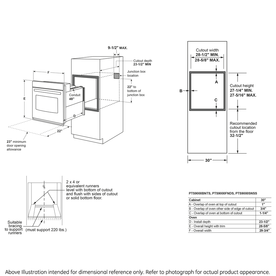 30" Smart Built-In Convection Single Wall Oven with In-Oven Camera and No Preheat Air Fry PTS9000SNSS