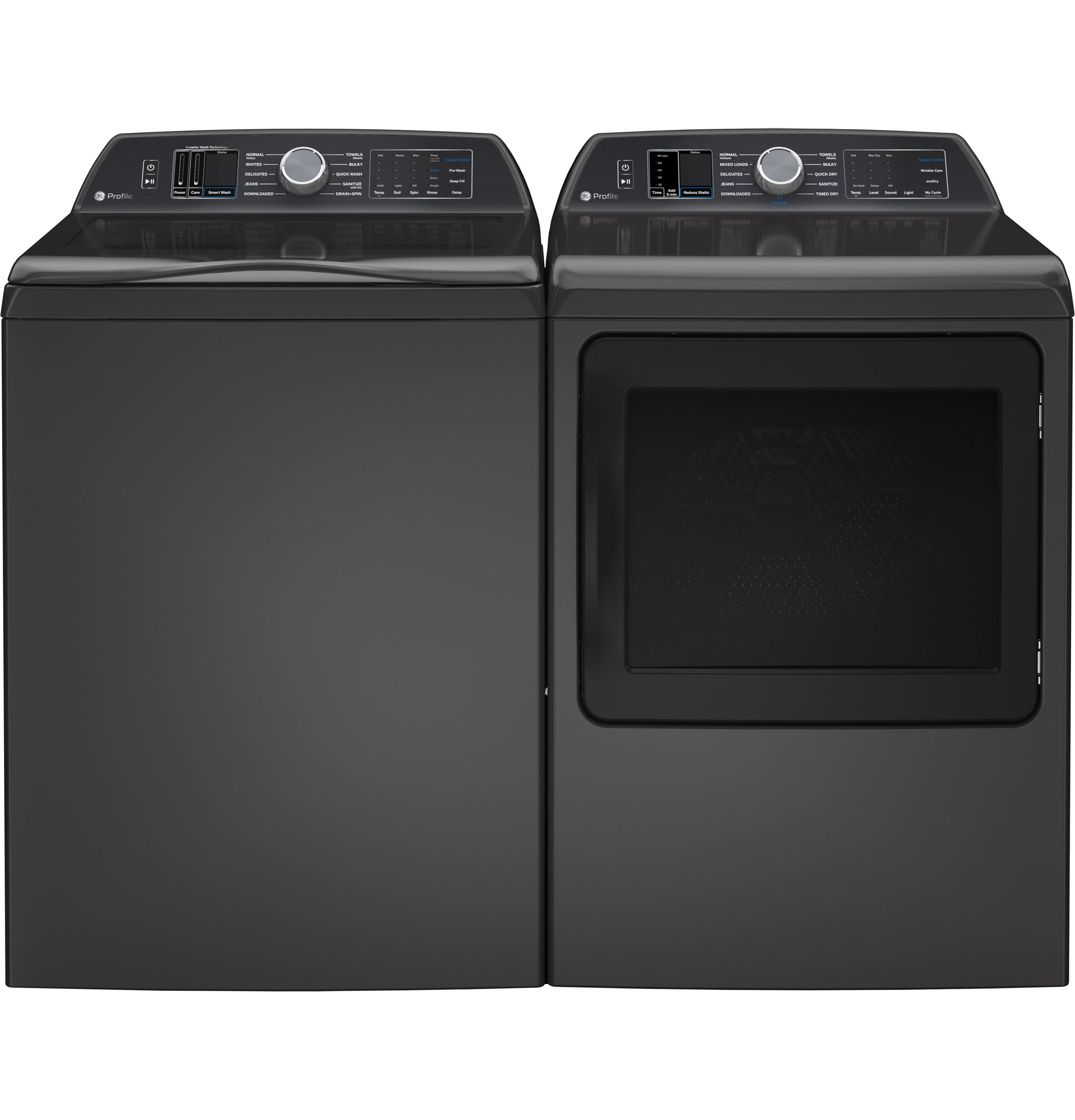 5.4 cu. ft. Capacity Washer with Smarter Wash Technology and FlexDispense PTW700BPTDG