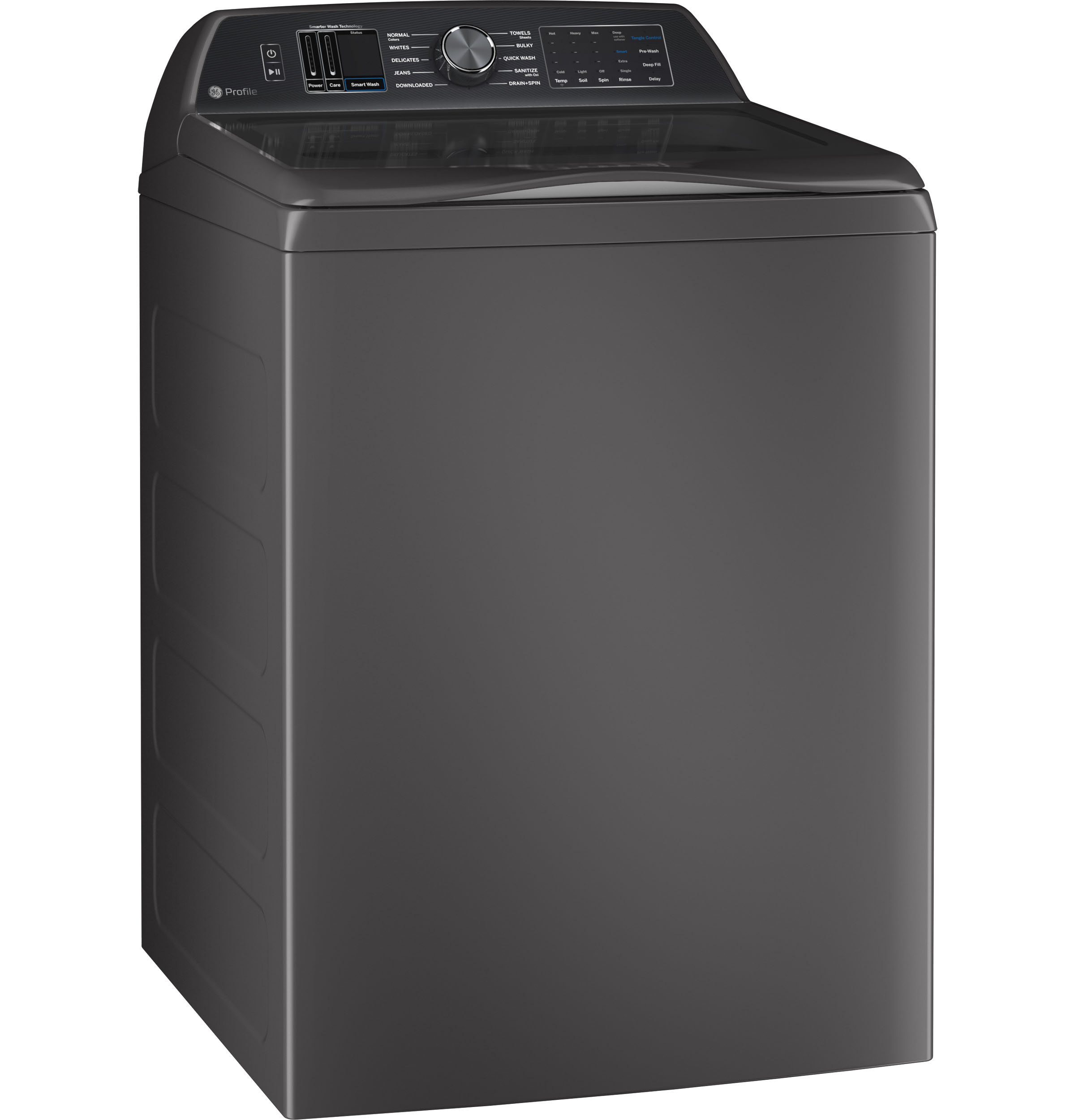 5.3 cu. ft. Capacity Washer with Smarter Wash Technology and FlexDispense PTW705BPTDG