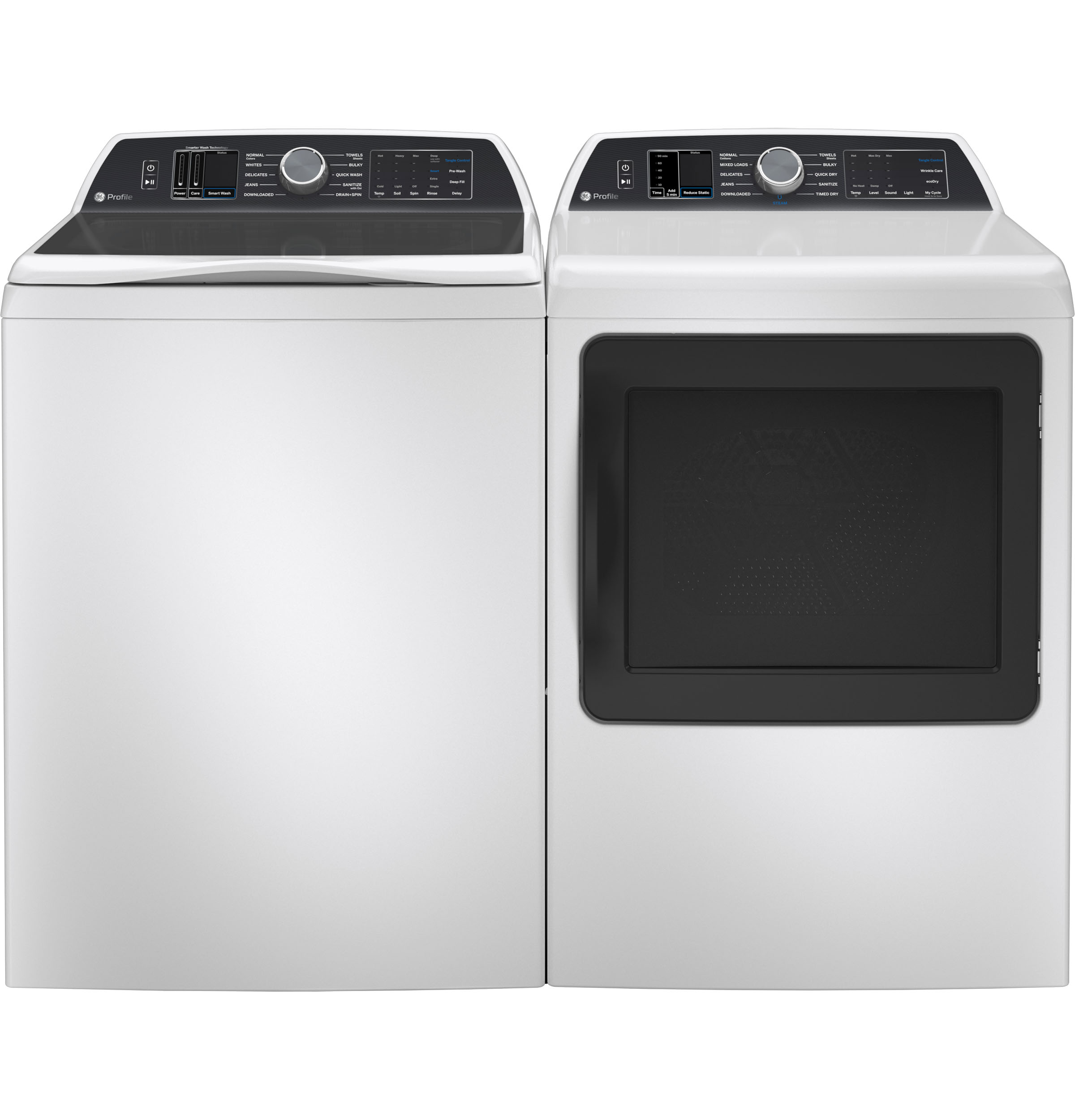 5.3 cu. ft. Capacity Washer with Smarter Wash Technology and FlexDispense PTW705BSTWS