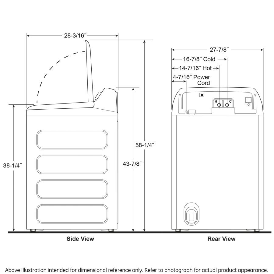 5.4 cu. ft. Capacity Washer with Smarter Wash Technology and FlexDispense PTW900BPTRS