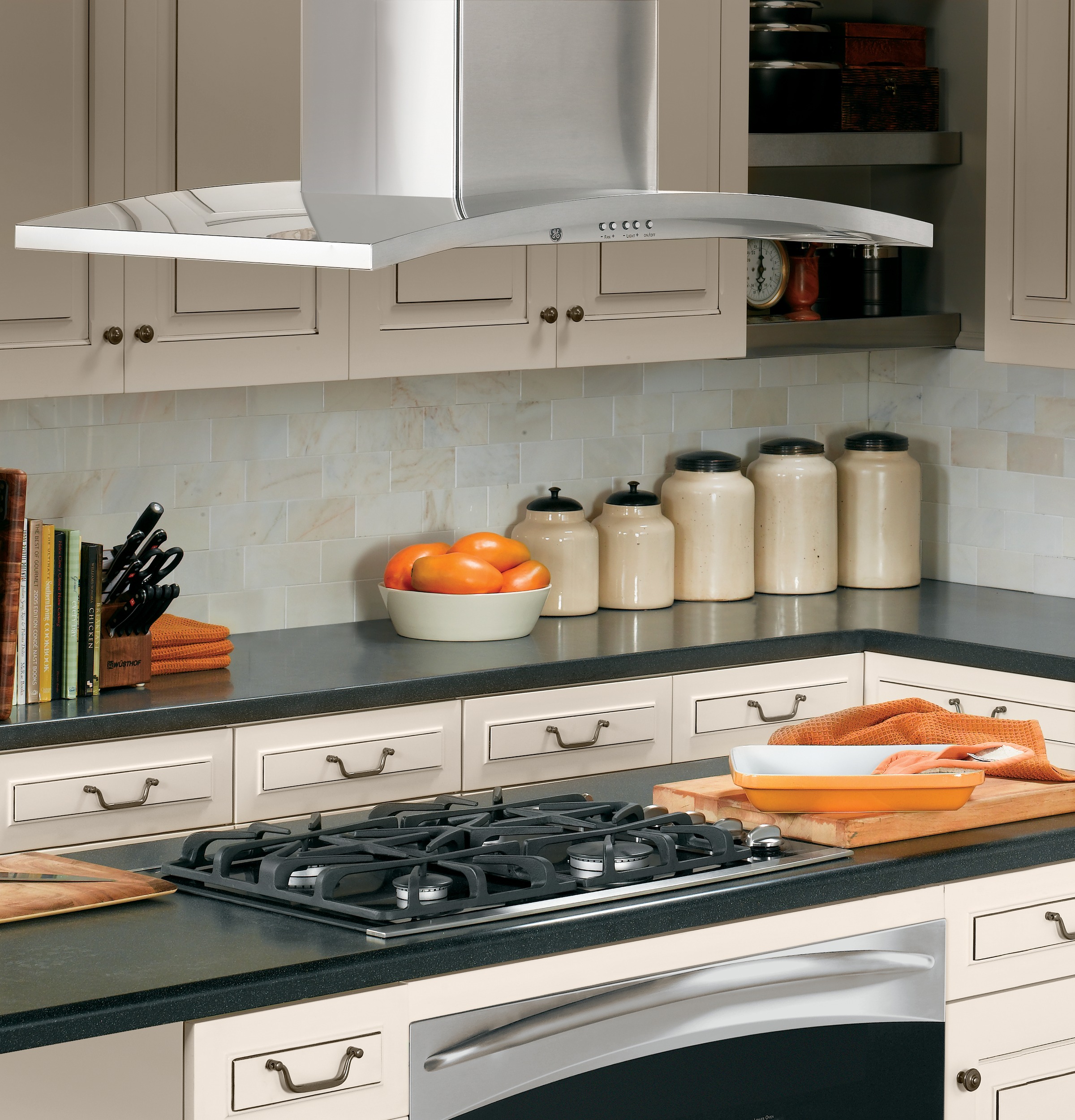 36" Island-Mount Chimney Hood PV977NSS