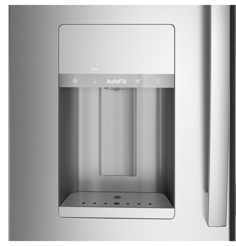 27.9 Cu. Ft. Smart Fingerprint Resistant 4-Door French-Door Refrigerator with Door In Door PVD28BYNFS