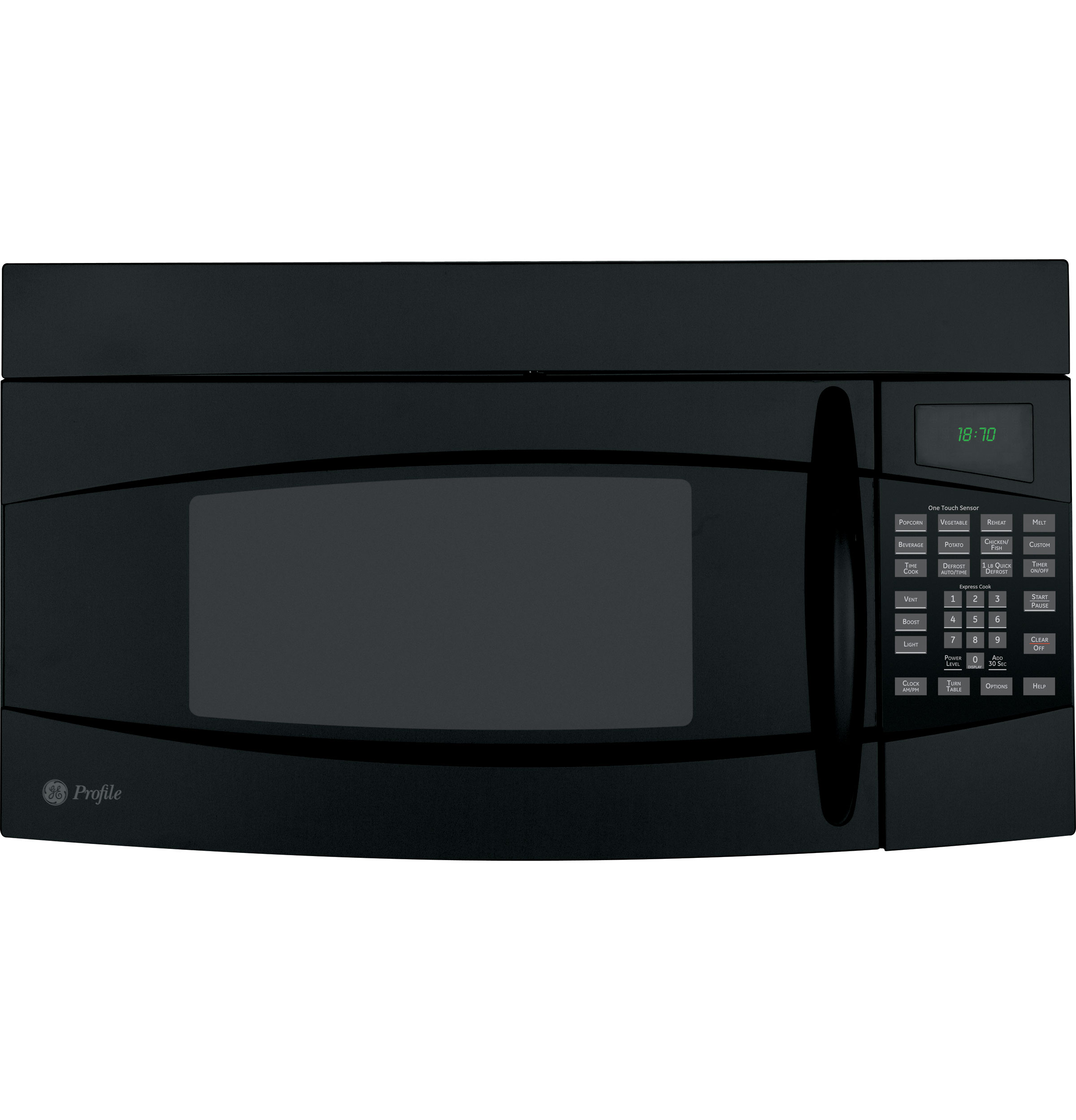 Spacemaker 1.8 Cu. Ft. XL1800 Microwave Oven PVM1870DMBB