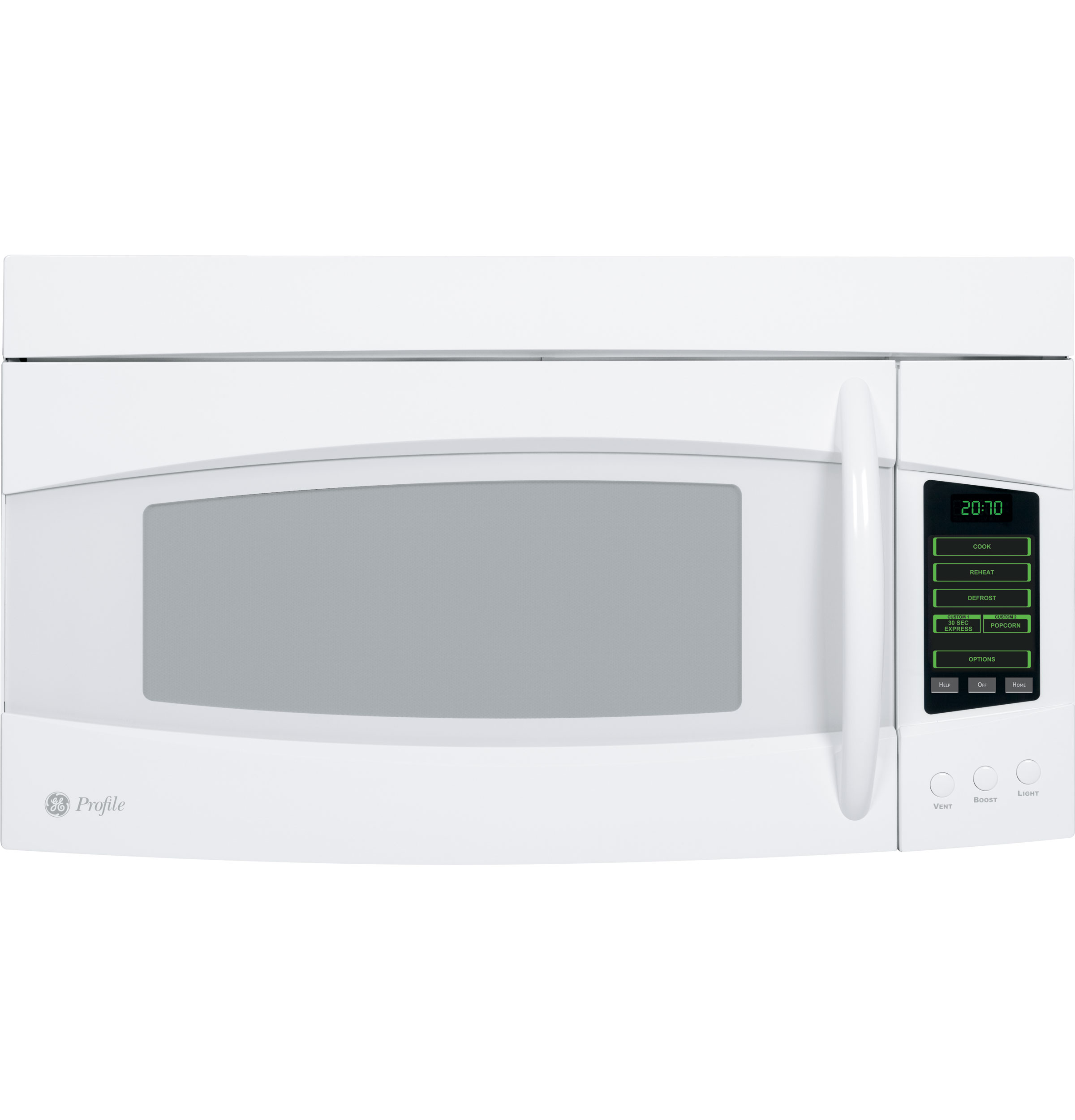 Spacemaker 2.0 Cu. Ft. Over-the-Range Microwave Oven PVM2070DMWW