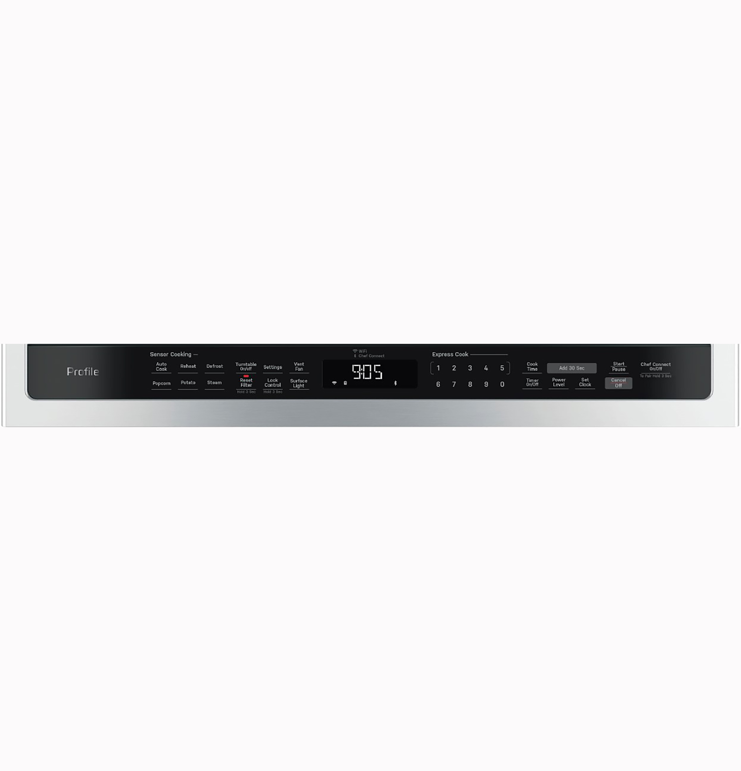 GE Profile™ 2.1 Cu. Ft. Over-the-Range Sensor Microwave Oven PVM9005RYSS