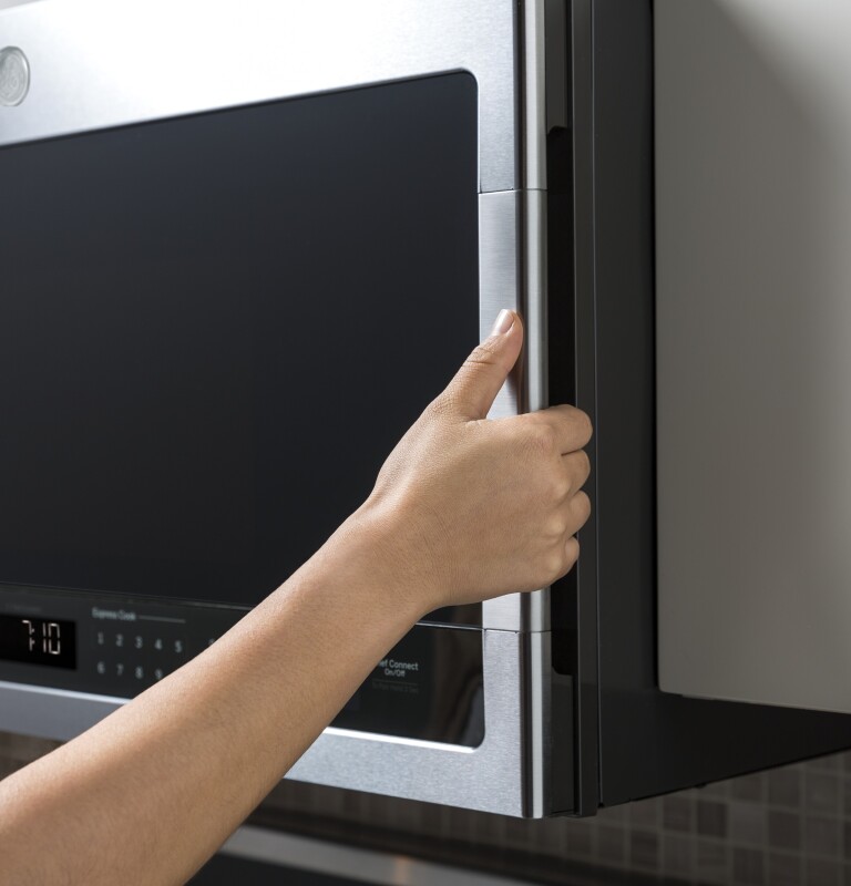 GE Profile™ 2.1 Cu. Ft. Over-the-Range Sensor Microwave Oven PVM9005SJSS