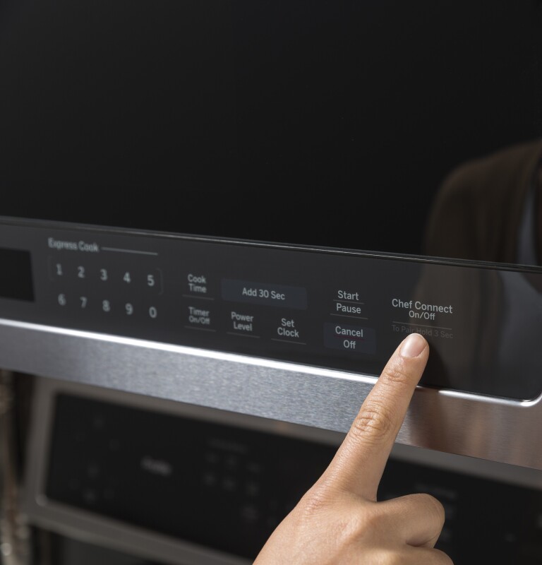 GE Profile™ 2.1 Cu. Ft. Over-the-Range Sensor Microwave Oven PVM9005SJSS