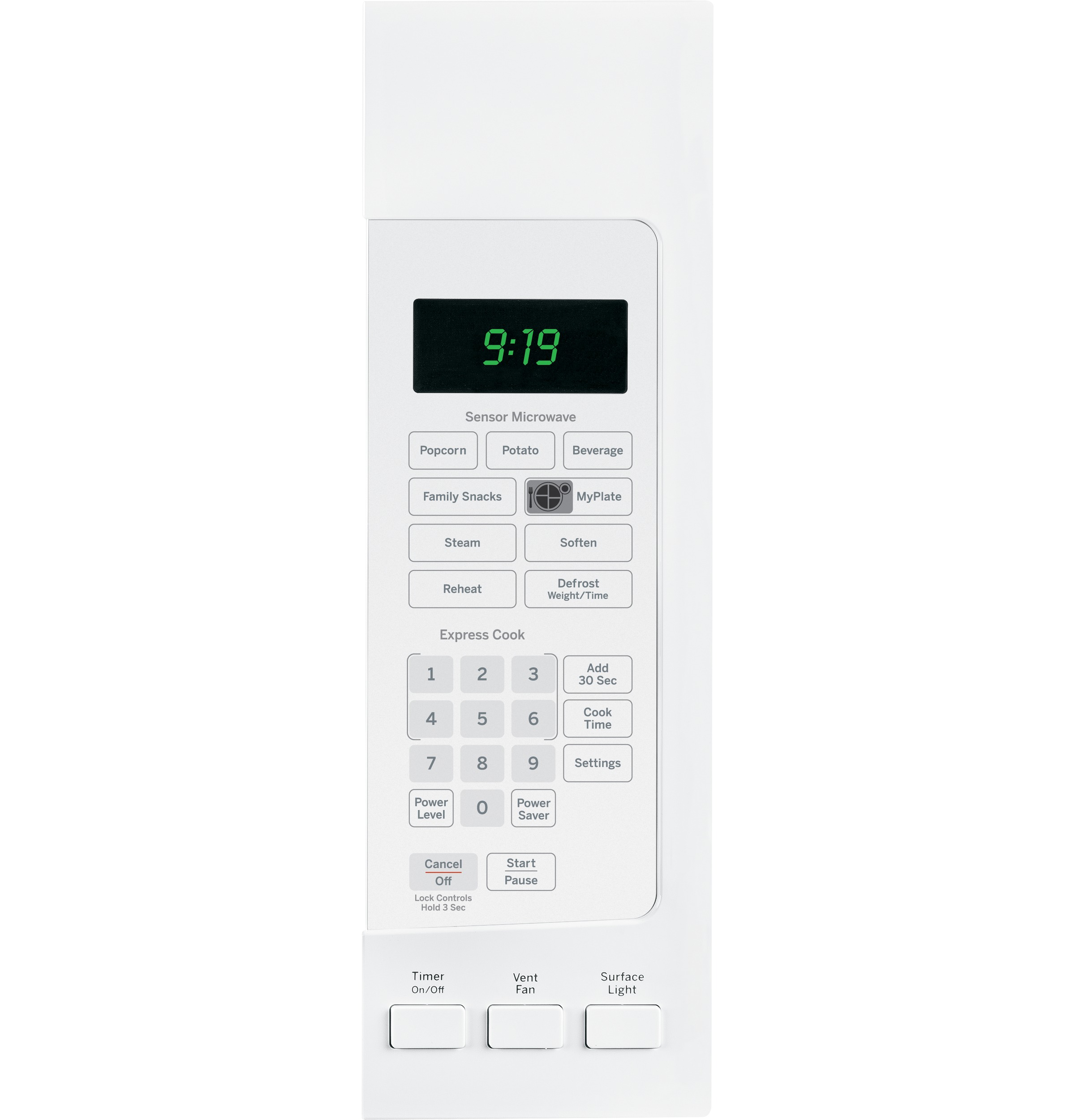 Series 1.9 Cu. Ft. Over-the-Range Sensor Microwave Oven PVM9195DFWW