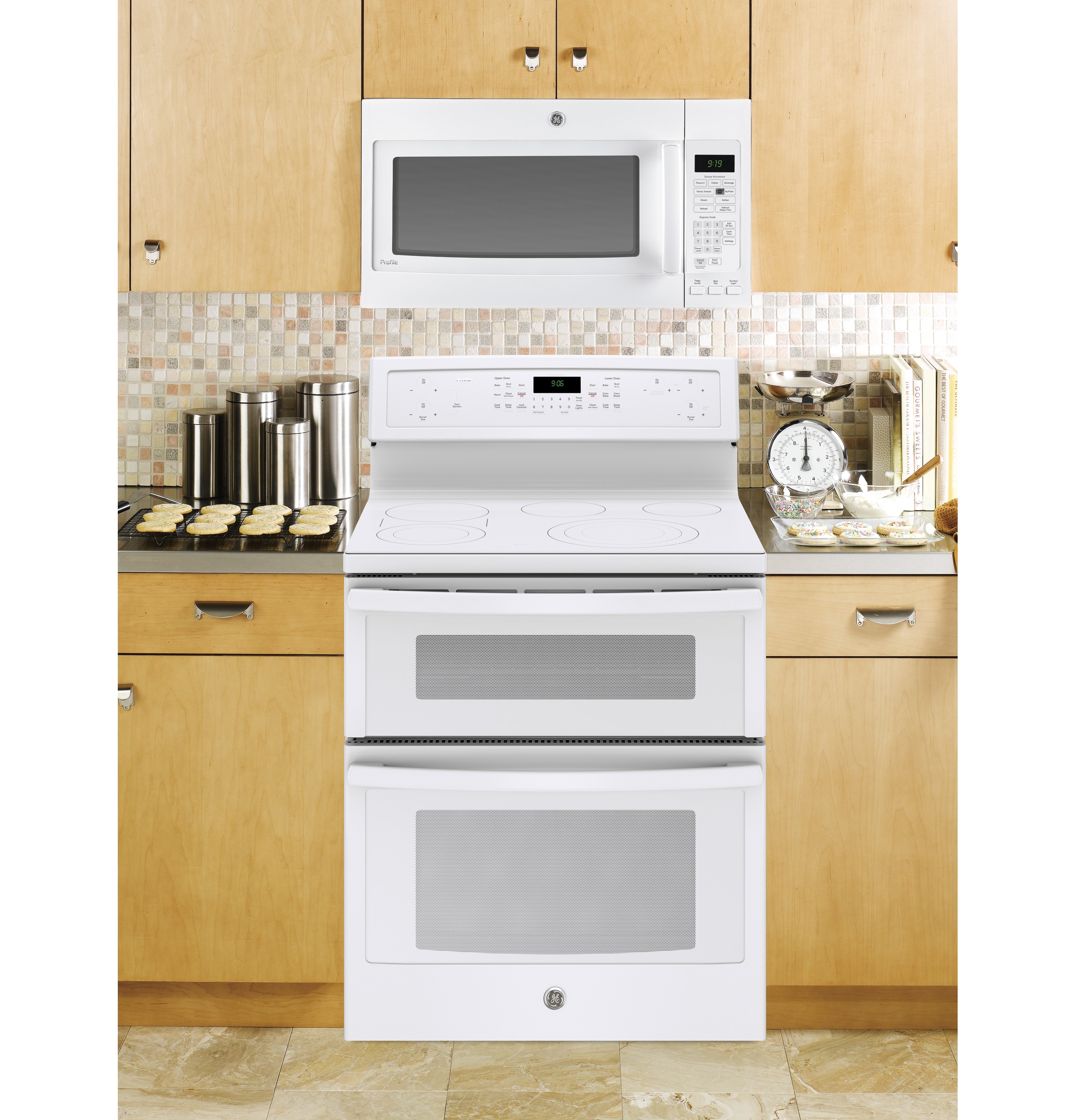 Series 1.9 Cu. Ft. Over-the-Range Sensor Microwave Oven PVM9195DFWW