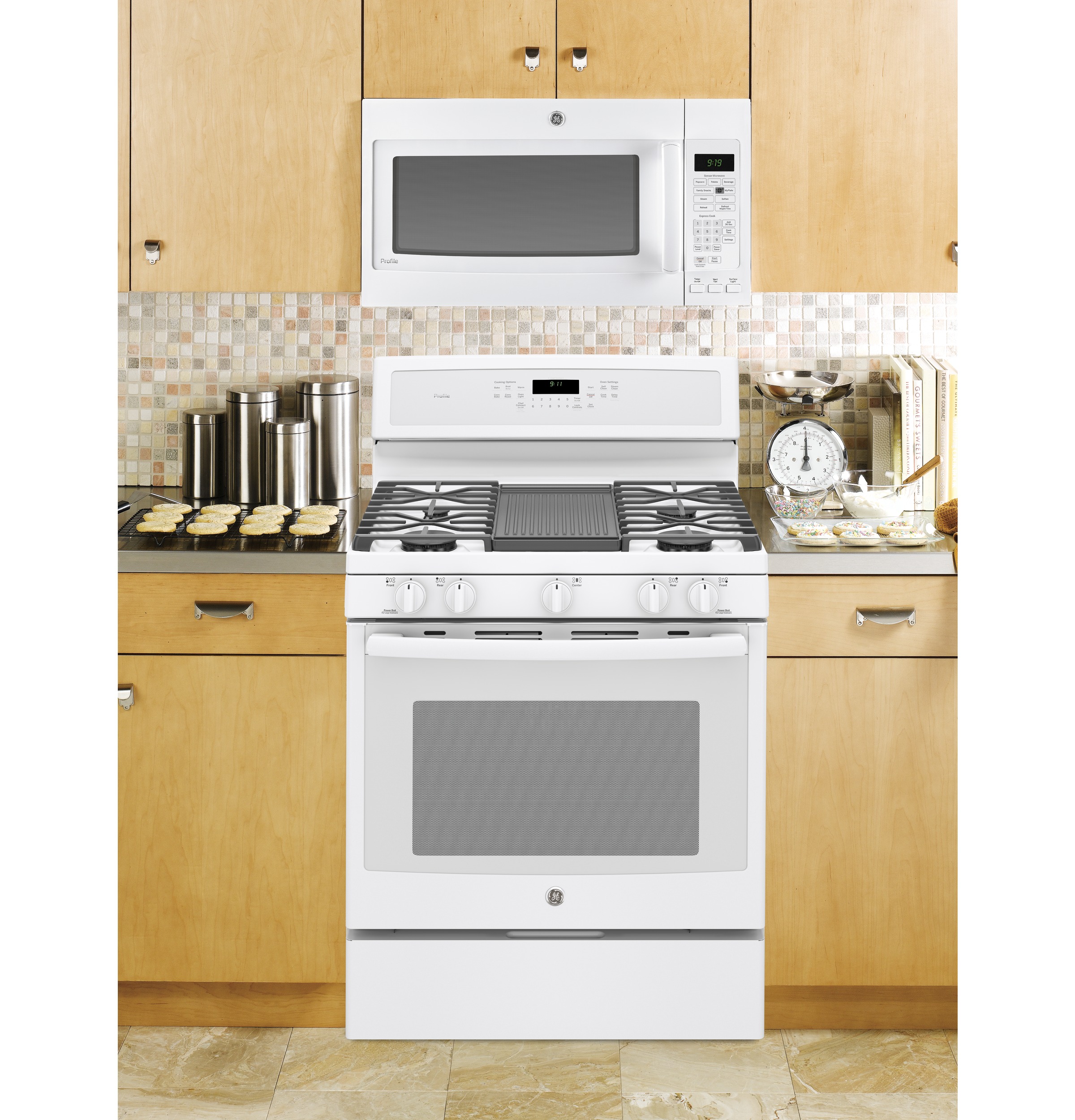 Series 1.9 Cu. Ft. Over-the-Range Sensor Microwave Oven PVM9195DFWW