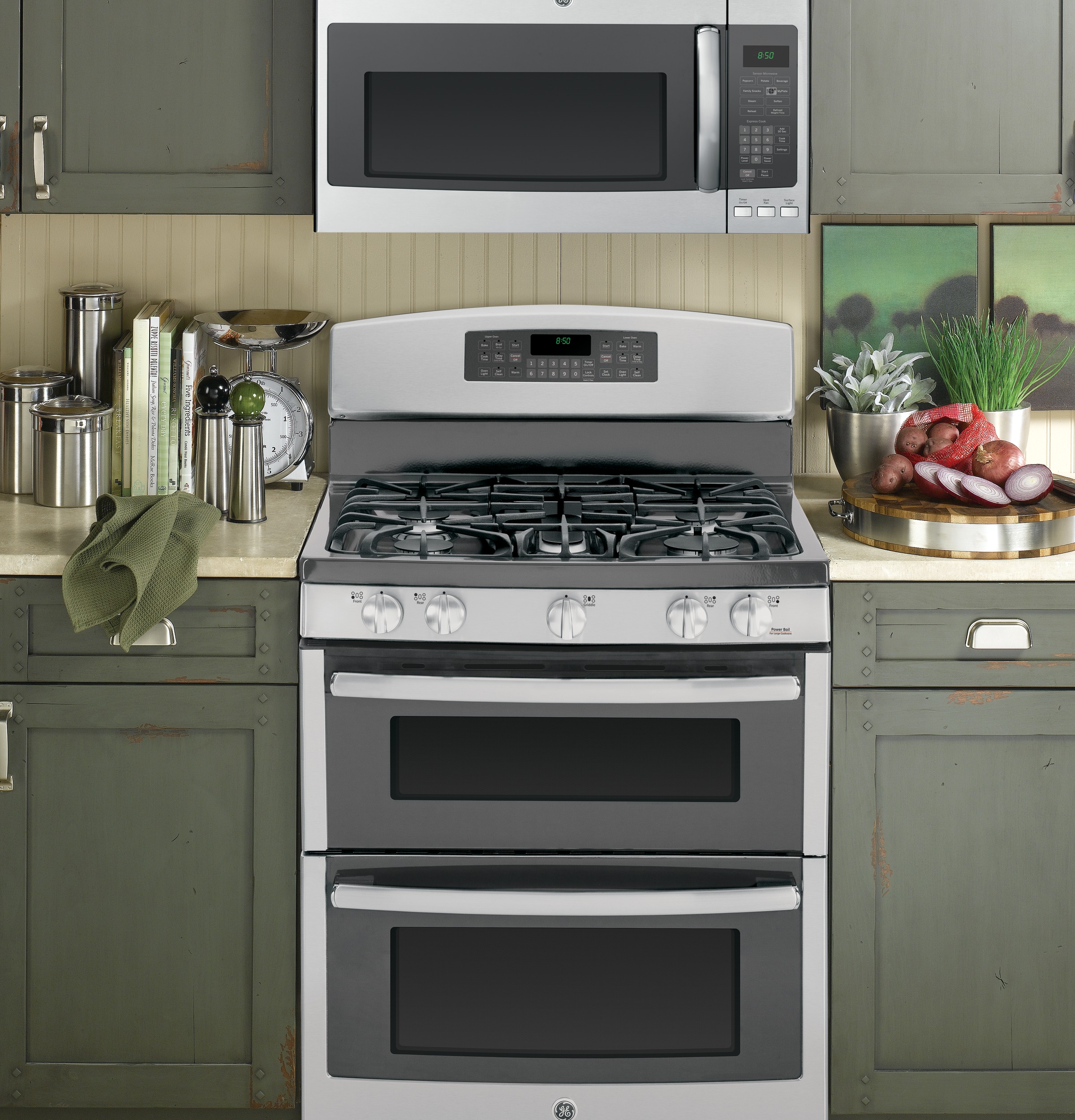 Series 1.9 Cu. Ft. Over-the-Range Sensor Microwave Oven PVM9195SFSS
