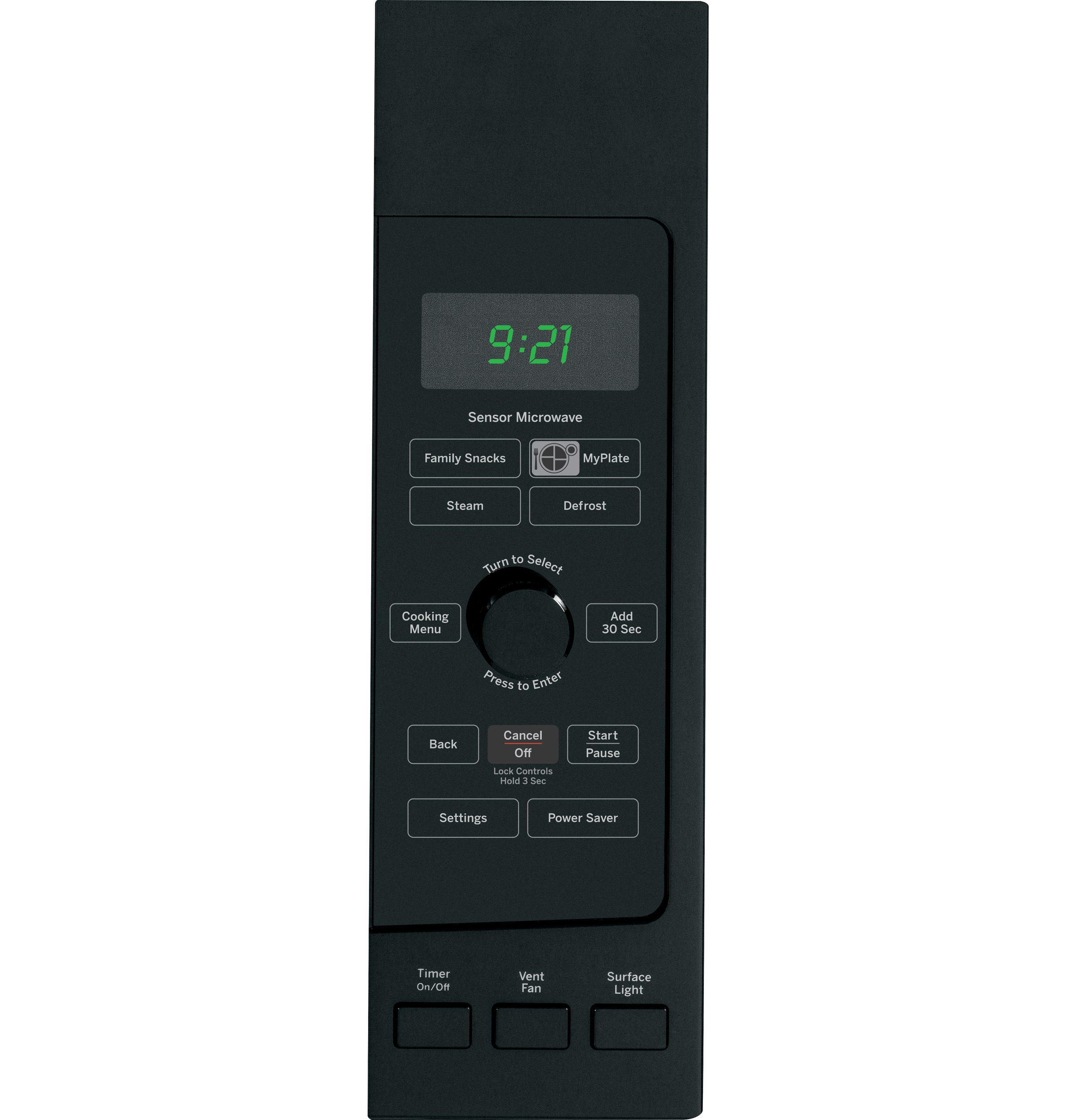 Series 2.1 Cu. Ft. Over-the-Range Sensor Microwave Oven PVM9215DFBB