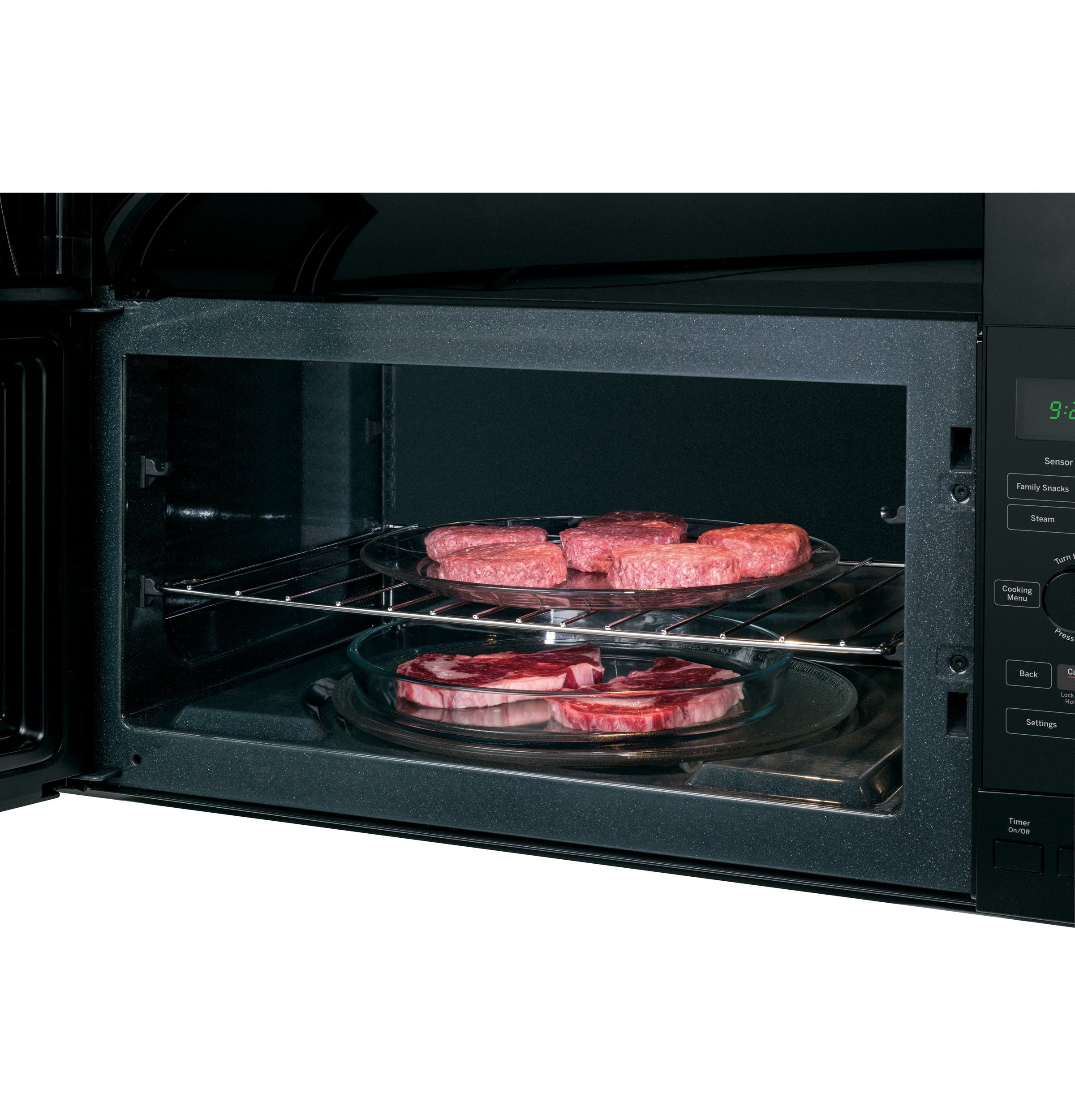 Series 2.1 Cu. Ft. Over-the-Range Sensor Microwave Oven PVM9215DFBB
