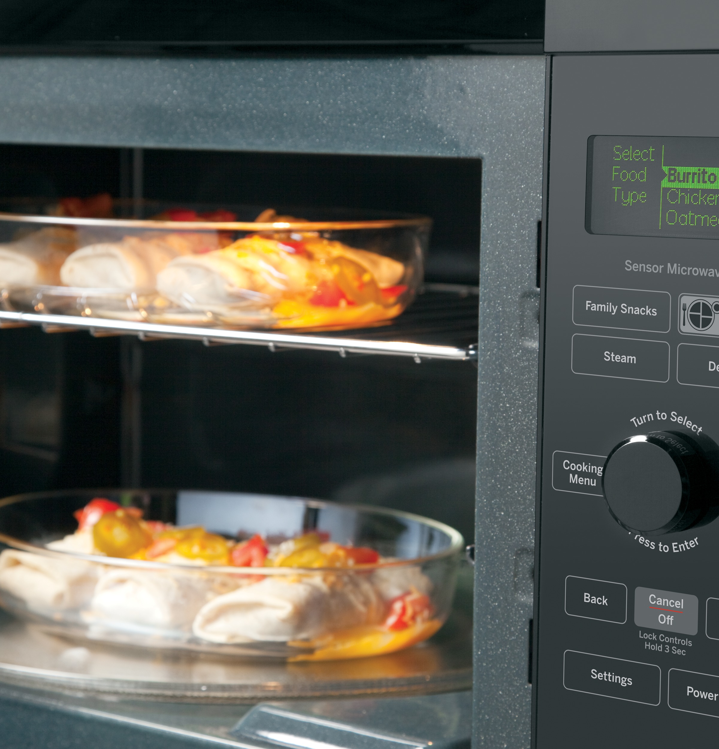 Series 2.1 Cu. Ft. Over-the-Range Sensor Microwave Oven PVM9215DFBB