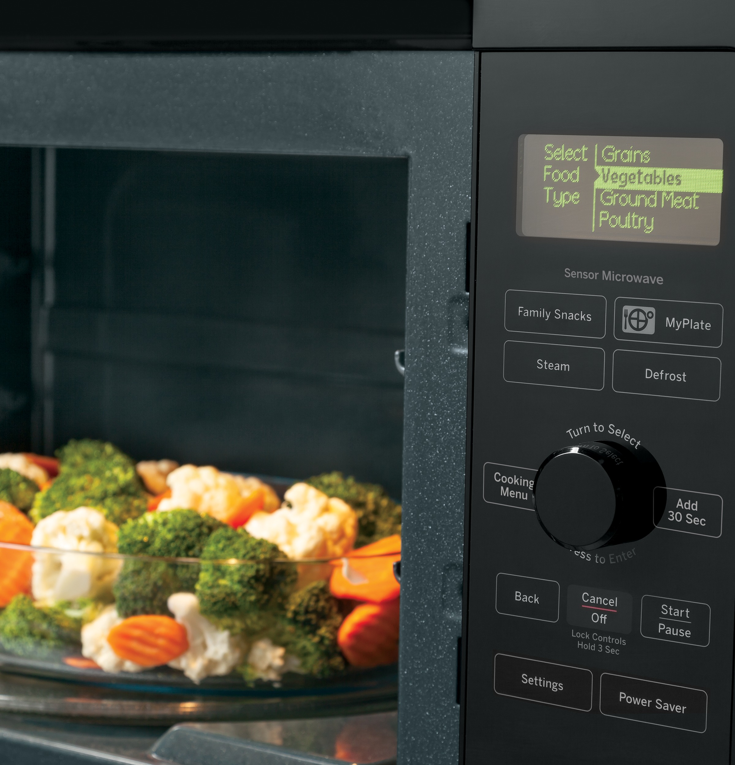 Series 2.1 Cu. Ft. Over-the-Range Sensor Microwave Oven PVM9215DFBB