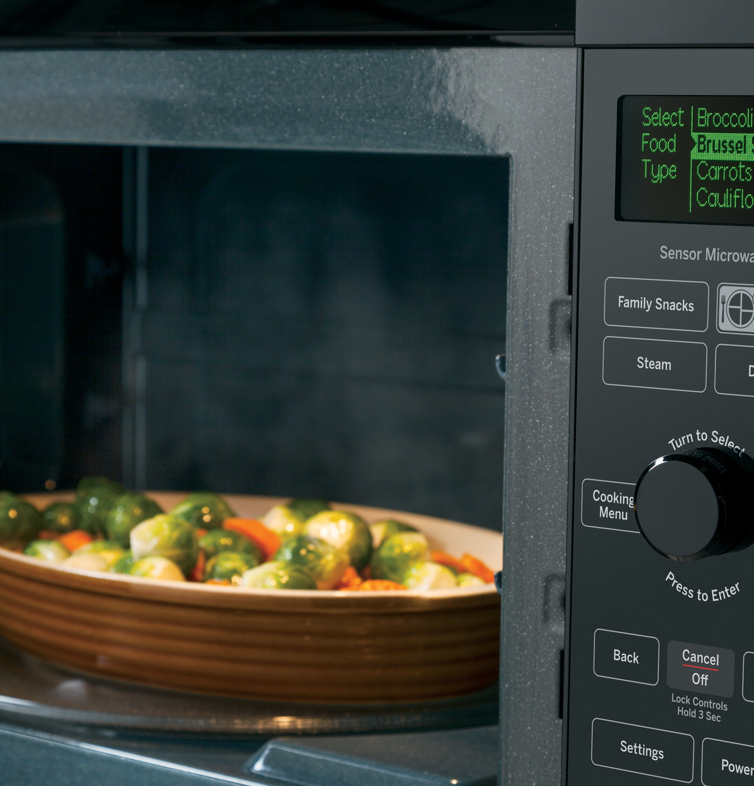 Series 2.1 Cu. Ft. Over-the-Range Sensor Microwave Oven PVM9215DFBB