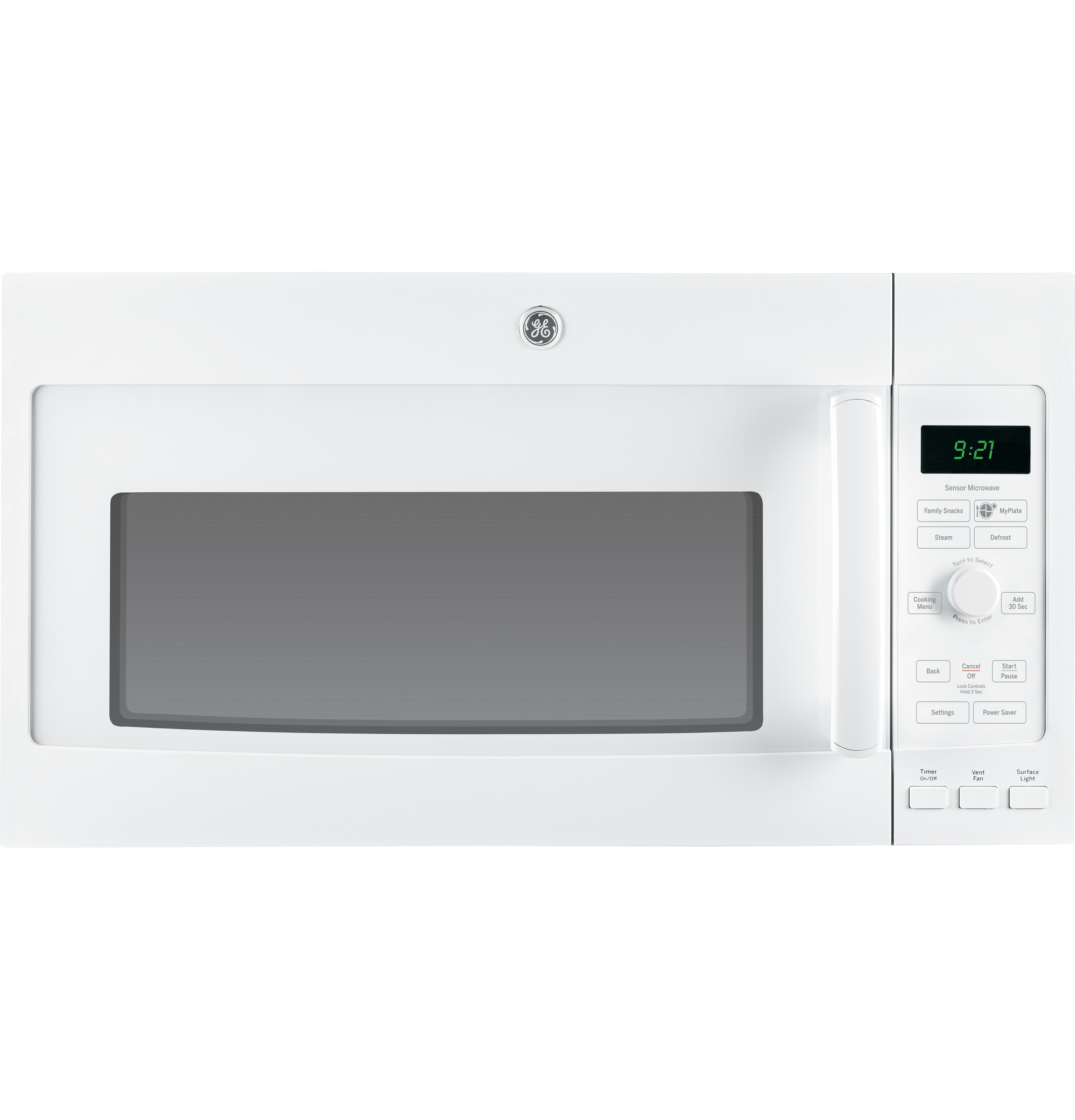 Series 2.1 Cu. Ft. Over-the-Range Sensor Microwave Oven PVM9215DFWW