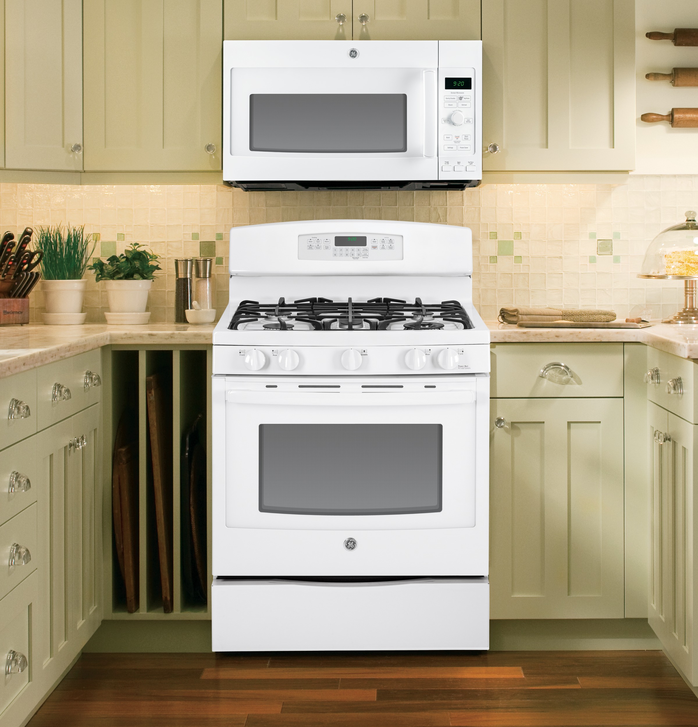 Series 2.1 Cu. Ft. Over-the-Range Sensor Microwave Oven PVM9215DFWW