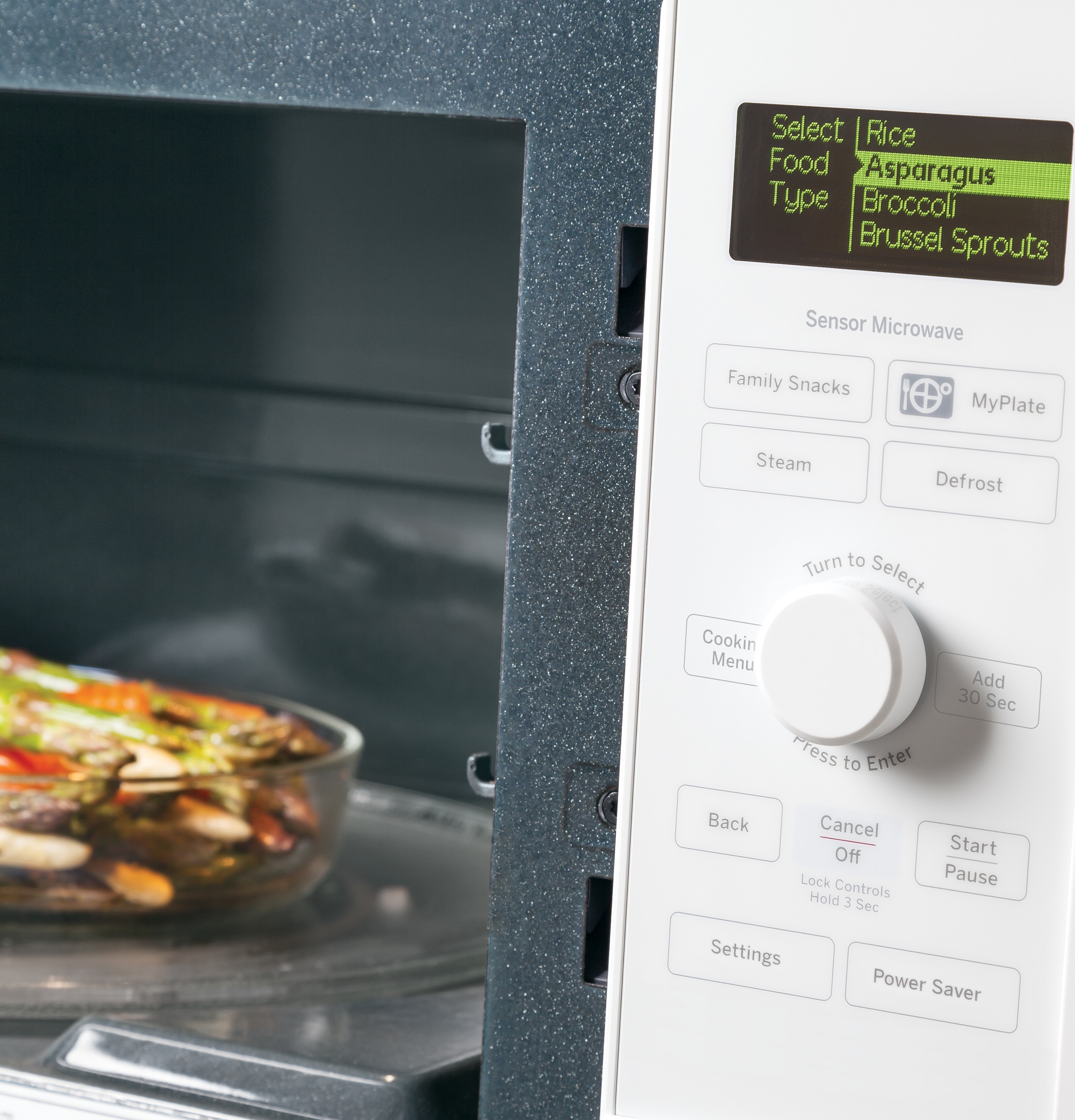 Series 2.1 Cu. Ft. Over-the-Range Sensor Microwave Oven PVM9215DFWW