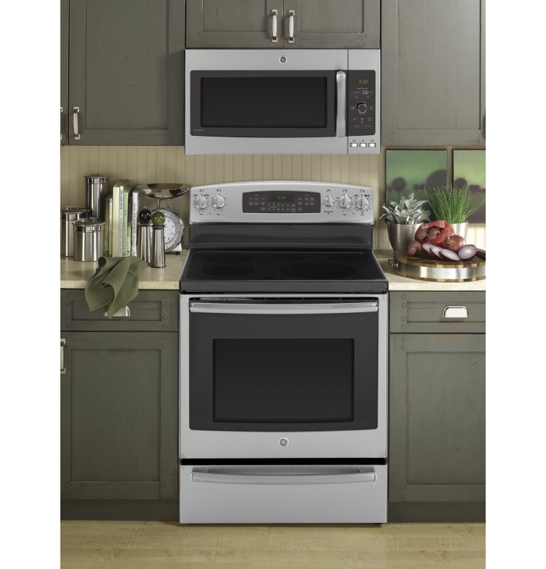 Series 2.1 Cu. Ft. Over-the-Range Sensor Microwave Oven PVM9215SFSS