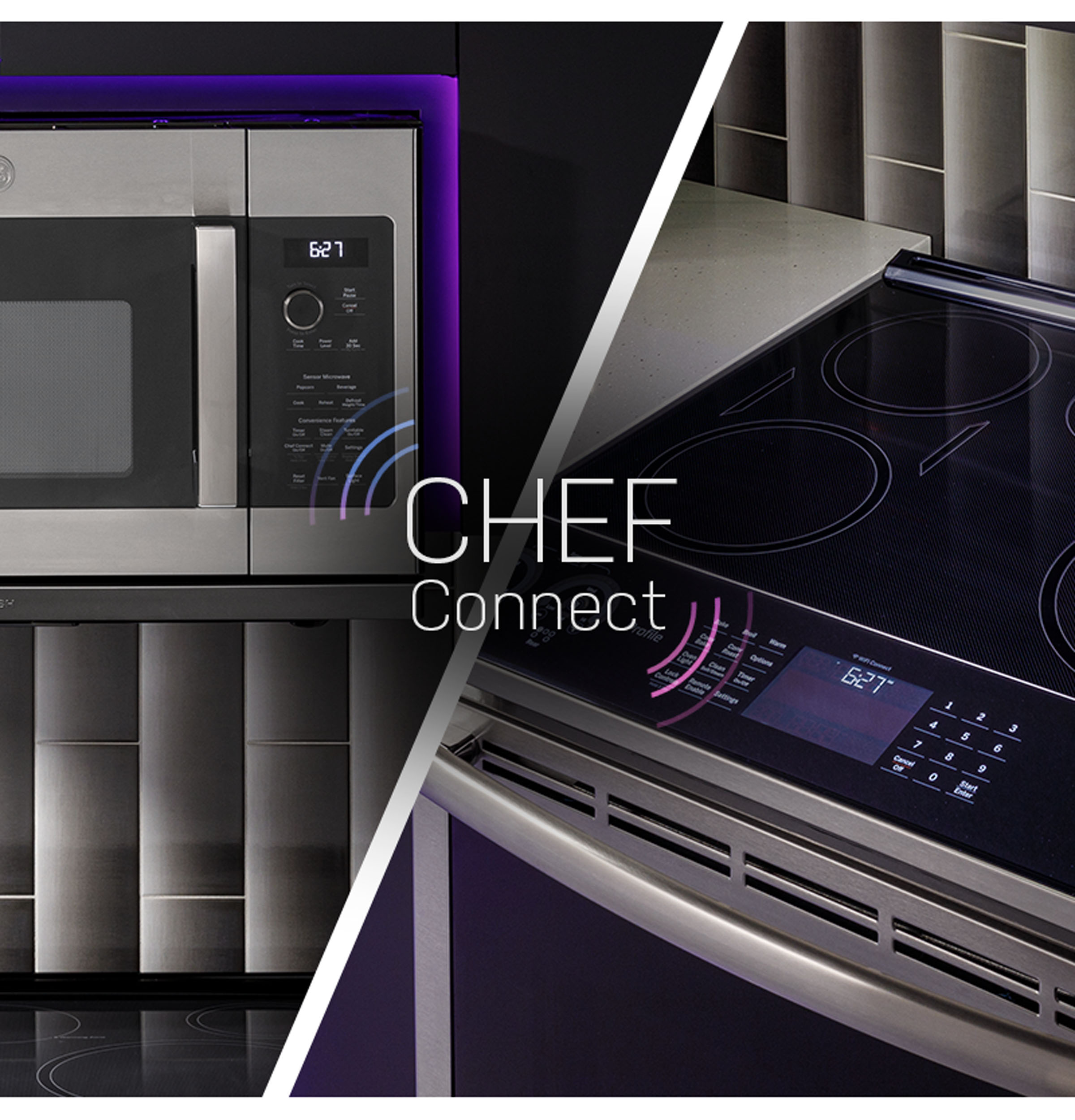 Ge Profile™ 2.2 Cu. Ft. Over-the-range Sensor Microwave Oven With Extendable Slide-out Vent PVM9225RYSS