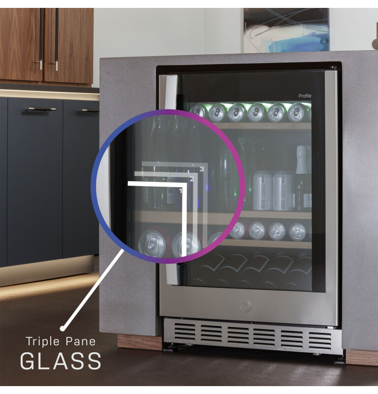 155-Can or 52-Bottle Beverage Center PVS06BSPSS