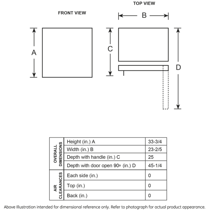 155-Can or 52-Bottle Beverage Center PVS06BSPSS