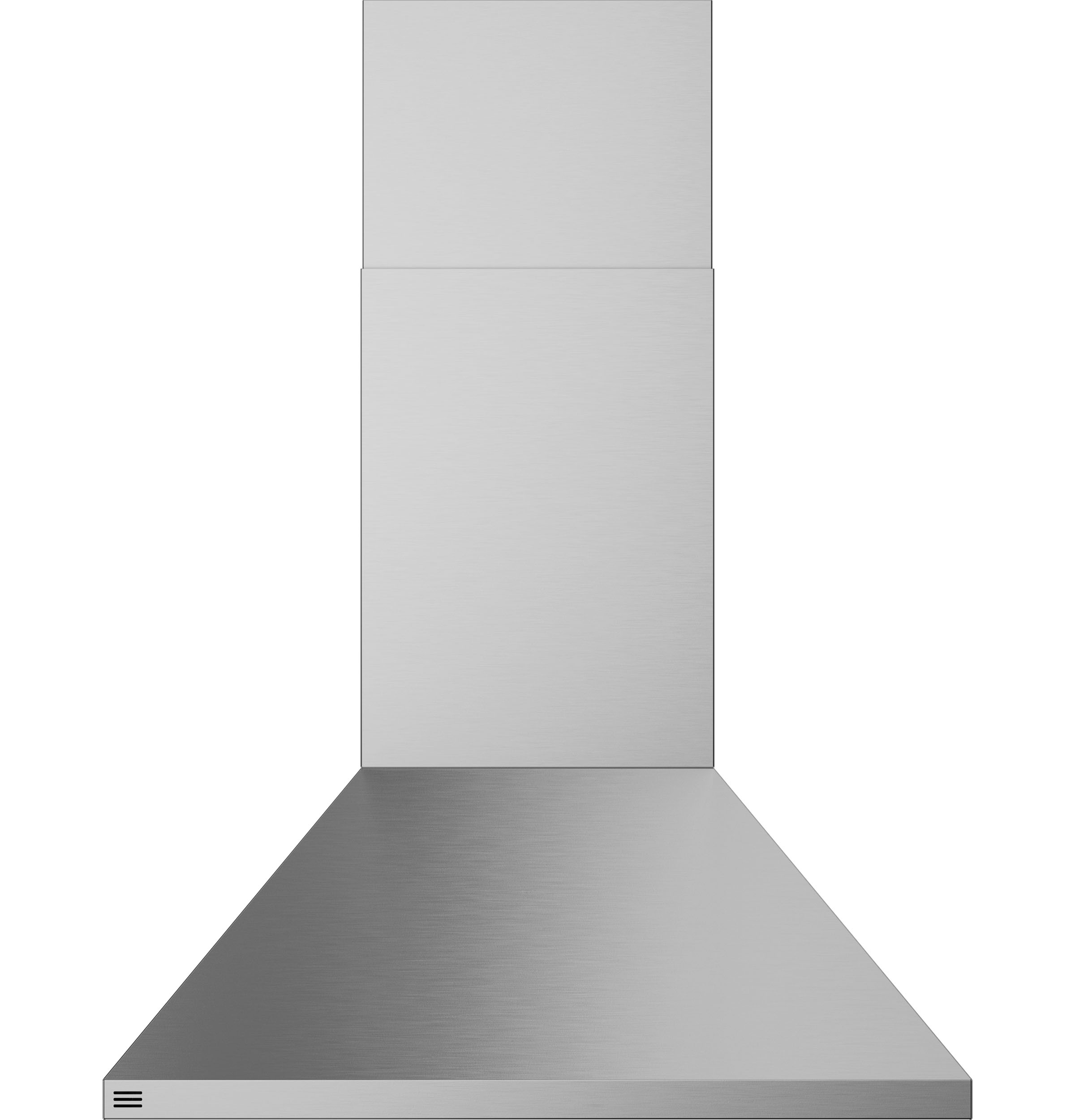 30" Wall-Mount Pyramid Chimney Vent Hood with Clean Air Sensors PVW1030SWSS