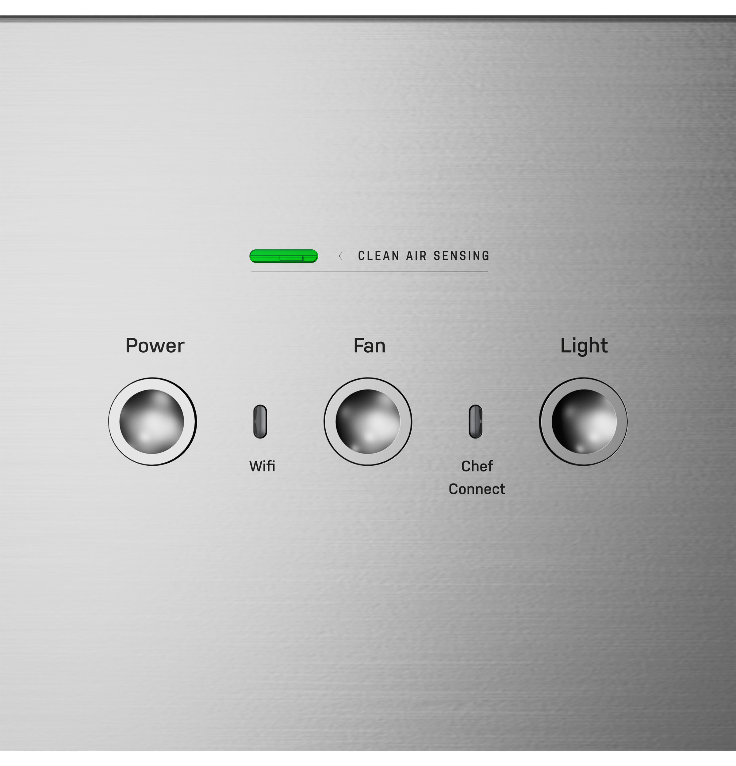 30" Wall-Mount Pyramid Chimney Vent Hood with Clean Air Sensors PVW1030SWSS