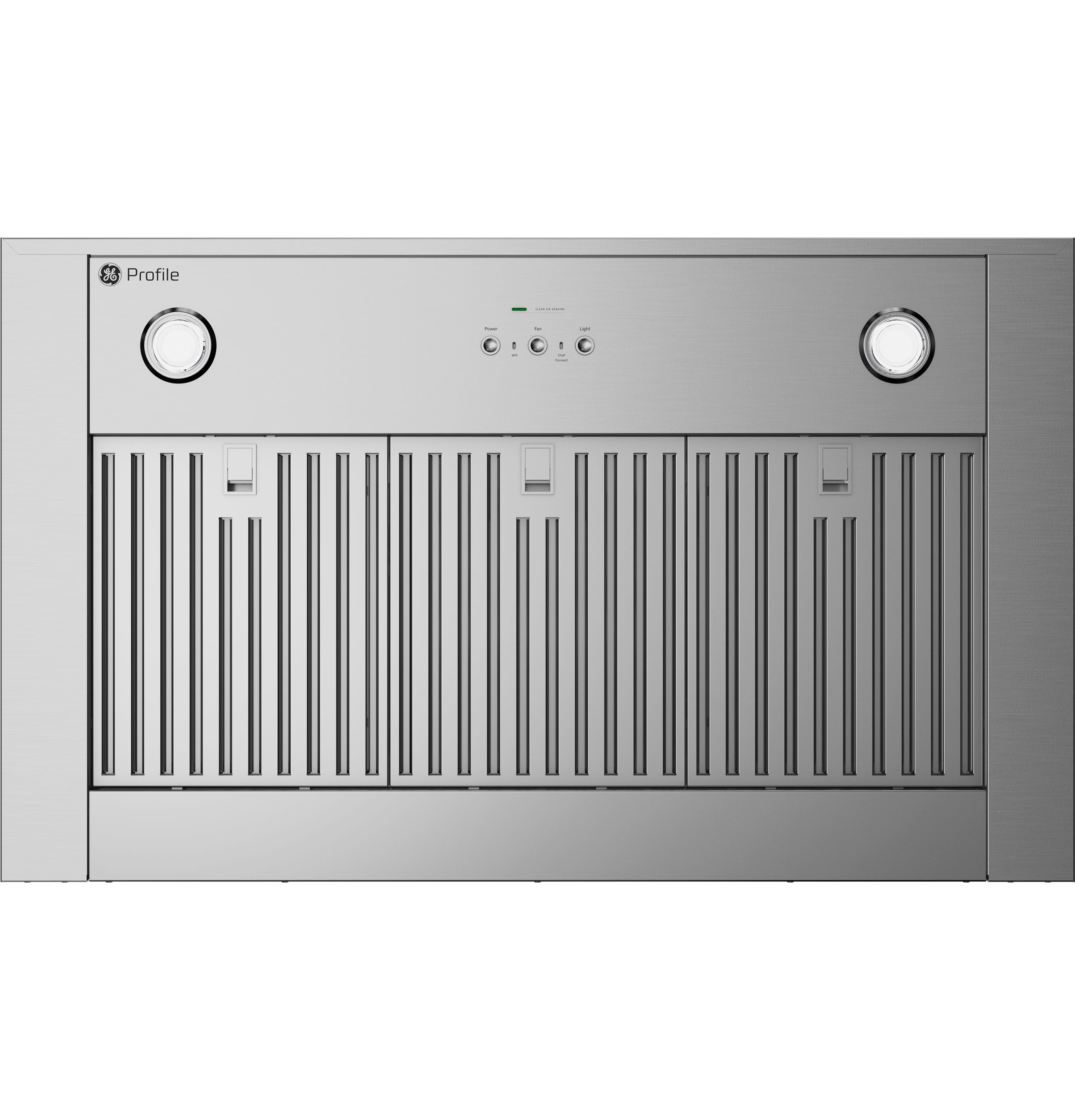 36" Wall-Mount Vent Hood with Clean Air Sensors PVW1036SWSS