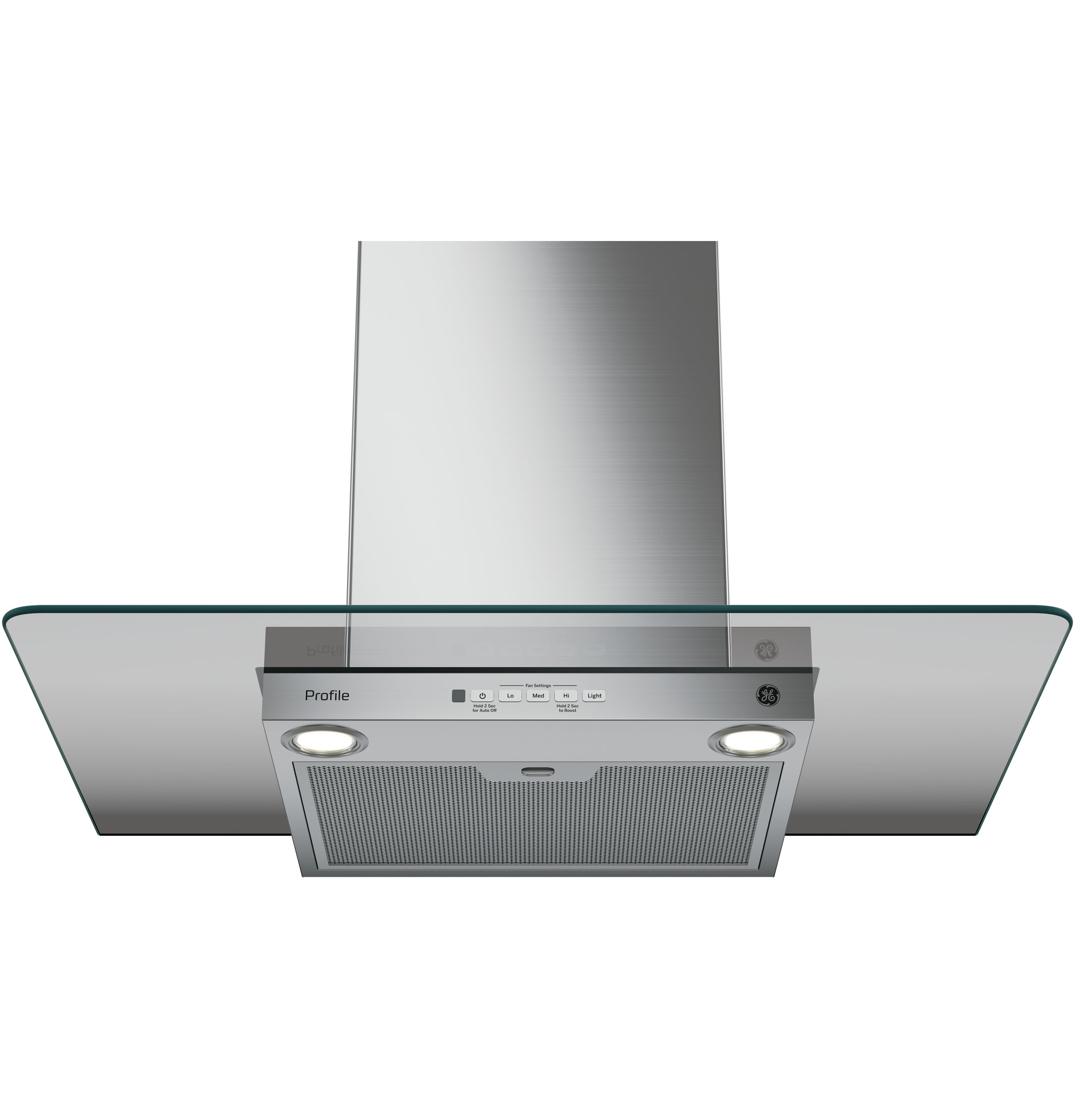 Series 30" Wall-Mount Glass Canopy Chimney Hood PVW7301SJSS