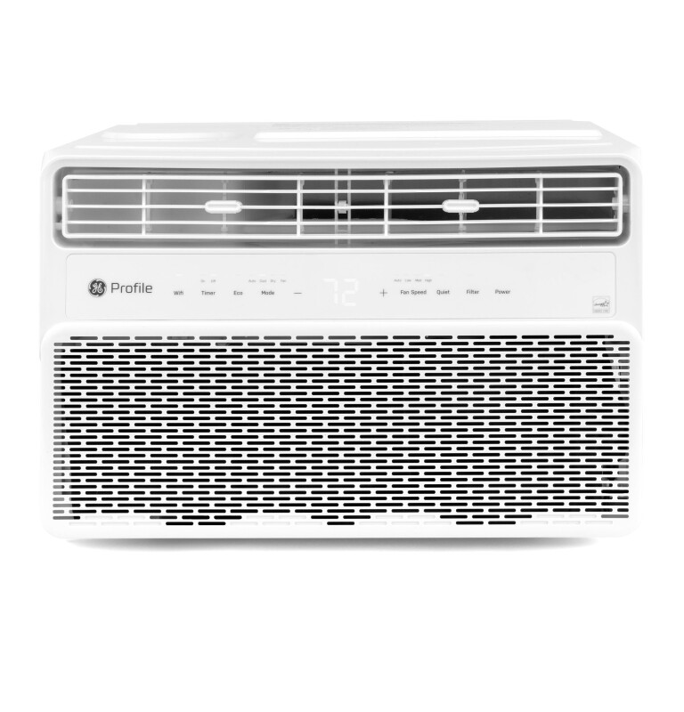 GE Profile ENERGY STAR 8,000 BTU Inverter Smart Ultra Quiet Window Air Conditioner for Medium Rooms up to 350 sq. ft. White PWDV08WWF Picture 1