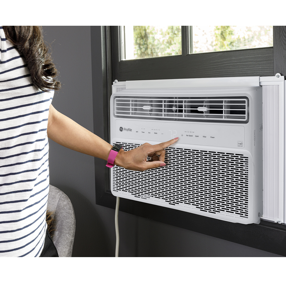 8,000 BTU Inverter Smart Ultra Quiet Window Air Conditioner for Medium Rooms up to 350 sq. ft. PWDV08WWF