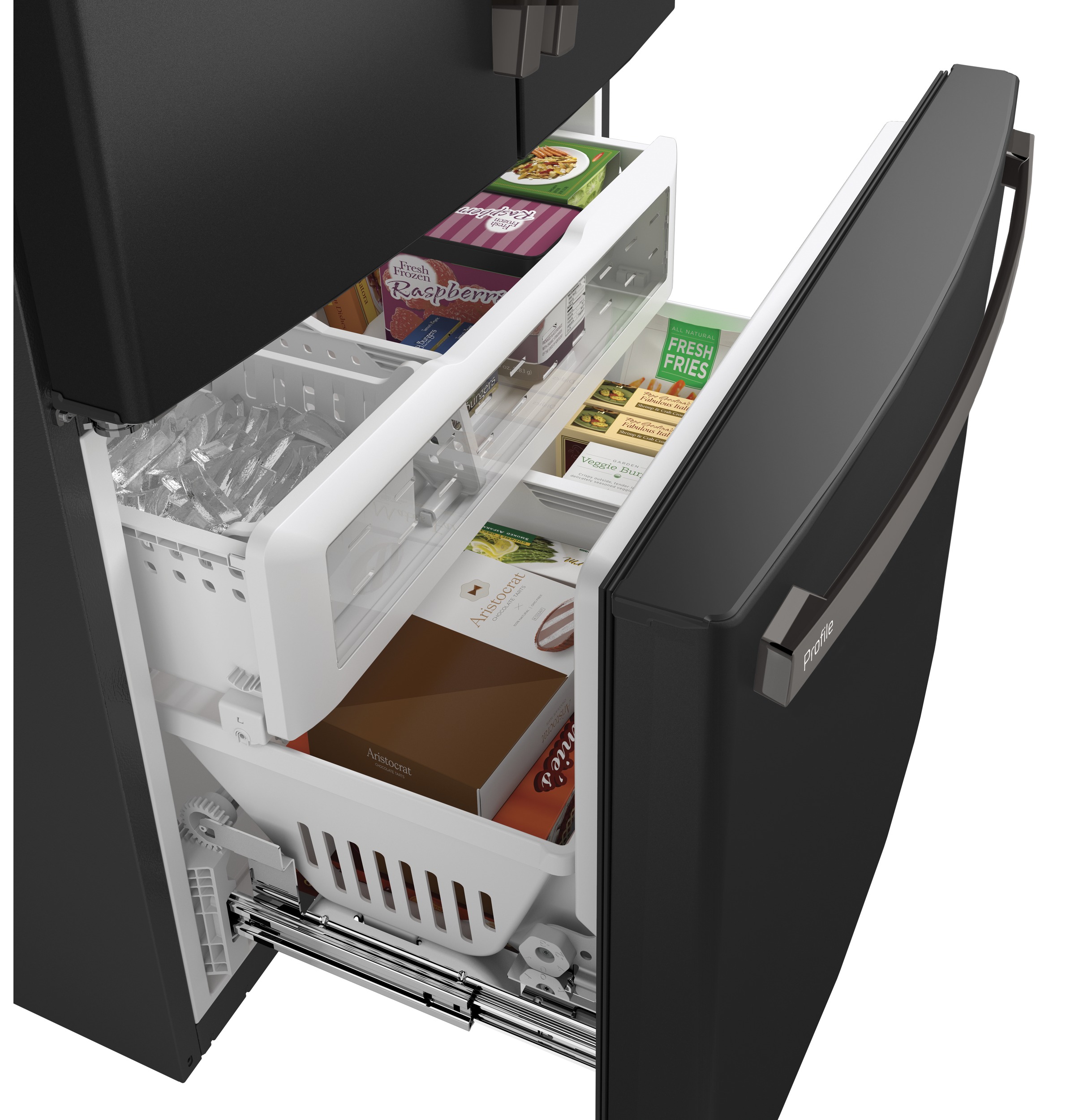 Series 23.1 Cu. Ft. Counter-Depth French-Door Refrigerator PWE23KELDS