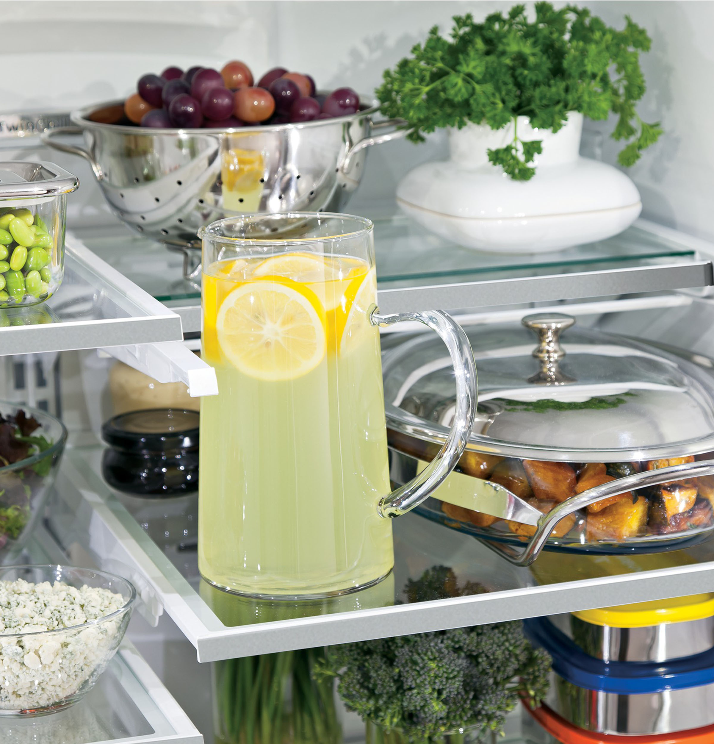 Series 23.1 Cu. Ft. Counter-Depth French-Door Refrigerator PWE23KELDS