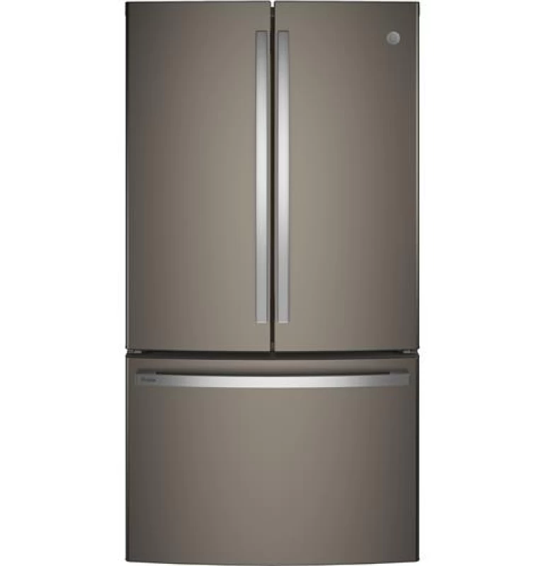 GE Profile Series 23.1 Cu. Ft. Counter-Depth French-Door Refrigerator Slate PWE23KMKES Picture 1