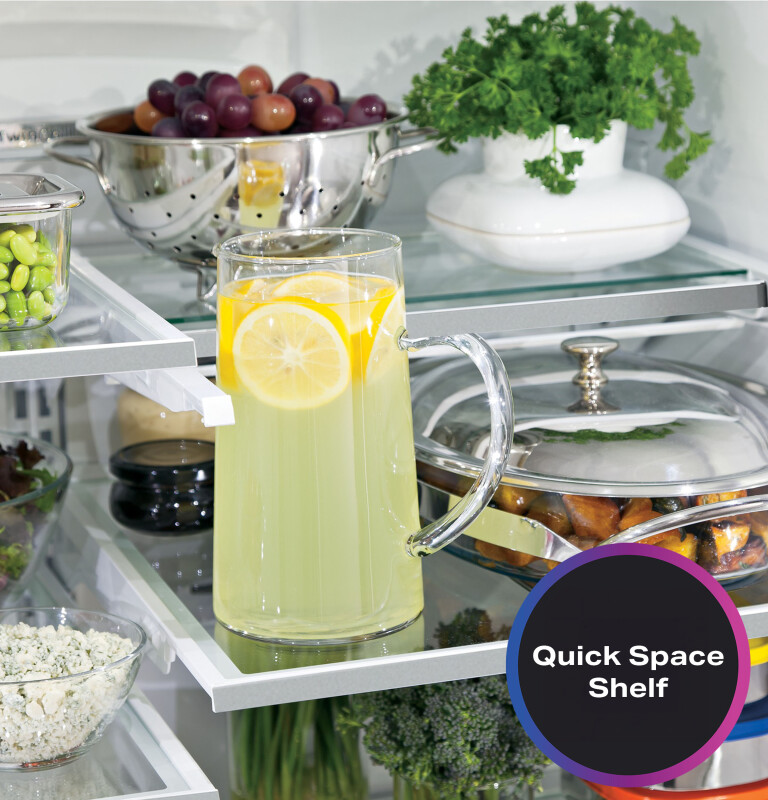 23.1 Cu. Ft. Counter-Depth Fingerprint Resistant French-Door Refrigerator PWE23KYNFS