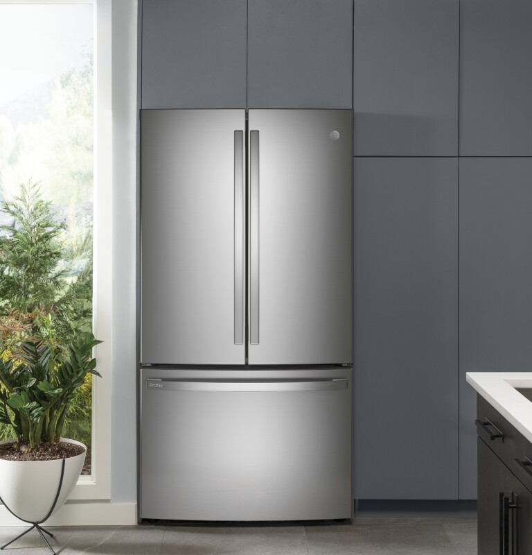 23.1 Cu. Ft. Counter-Depth Fingerprint Resistant French-Door Refrigerator PWE23KYNFS