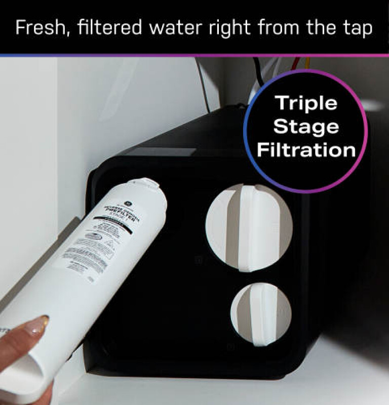 Profile Reverse Osmosis Under Sink Tankless Water Filtration System With Faucet PXRQ400T