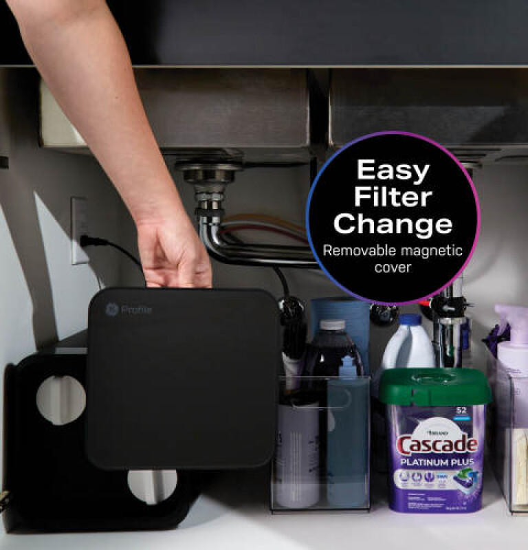 Profile Reverse Osmosis Under Sink Tankless Water Filtration System With Faucet PXRQ400T