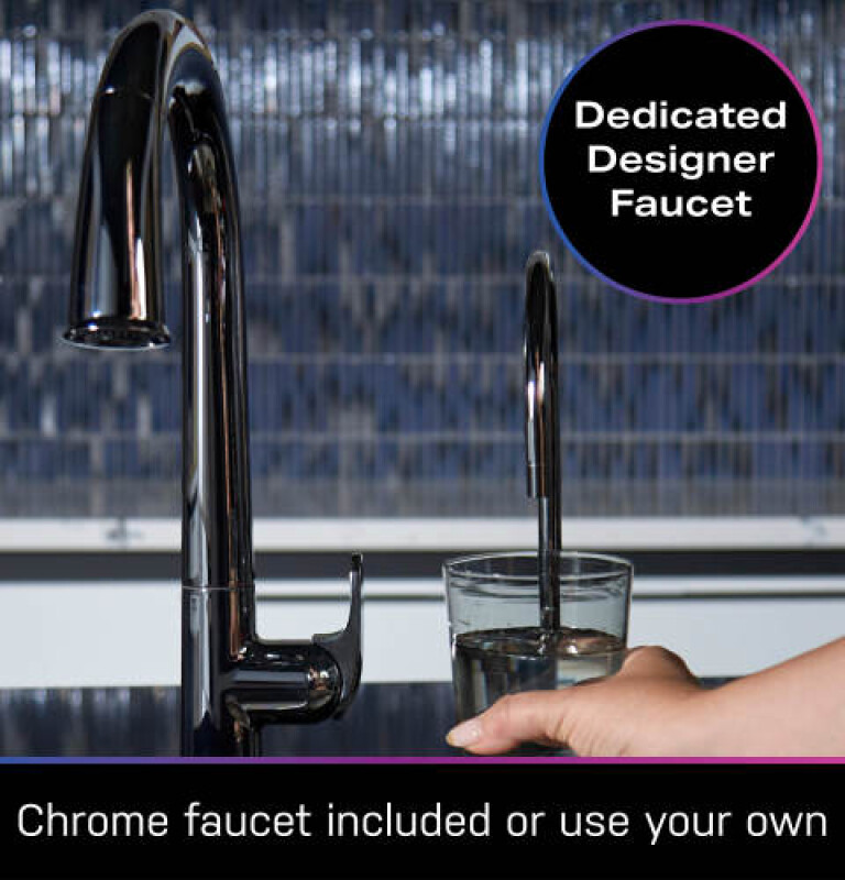 Profile Reverse Osmosis Under Sink Tankless Water Filtration System With Faucet PXRQ400T